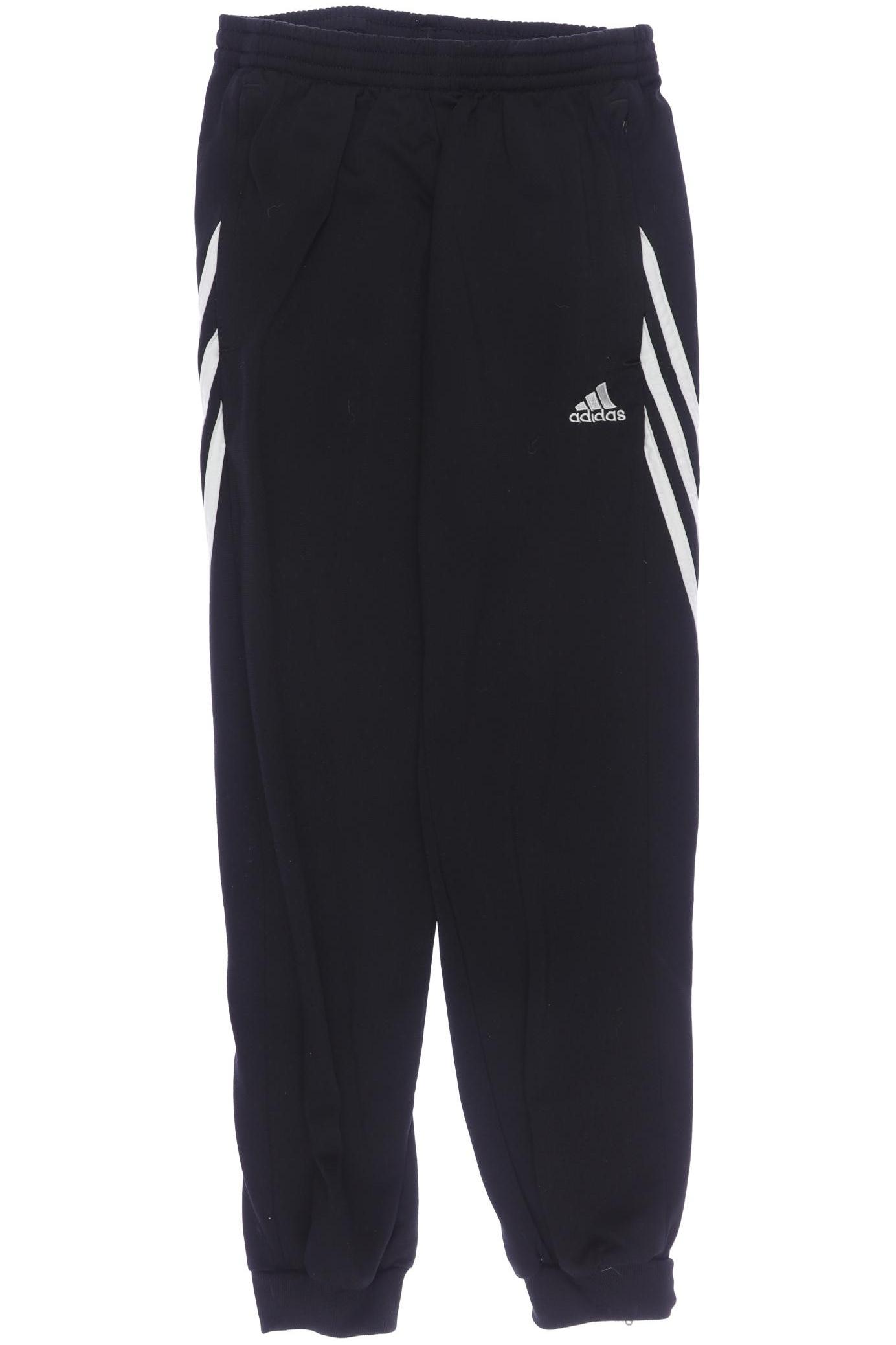 

adidas Herren Stoffhose, schwarz, Gr. 152