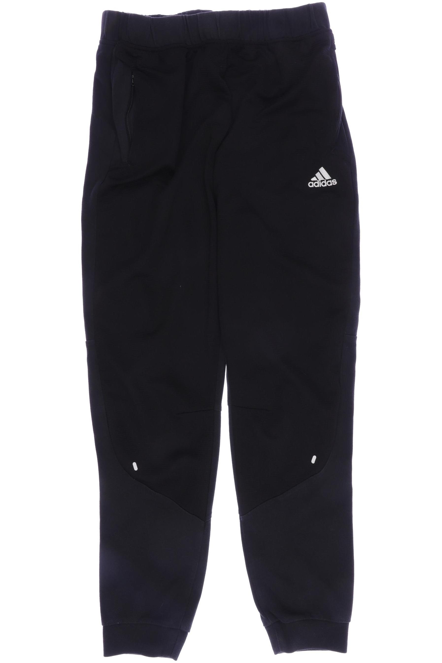 

adidas Herren Stoffhose, schwarz, Gr. 164