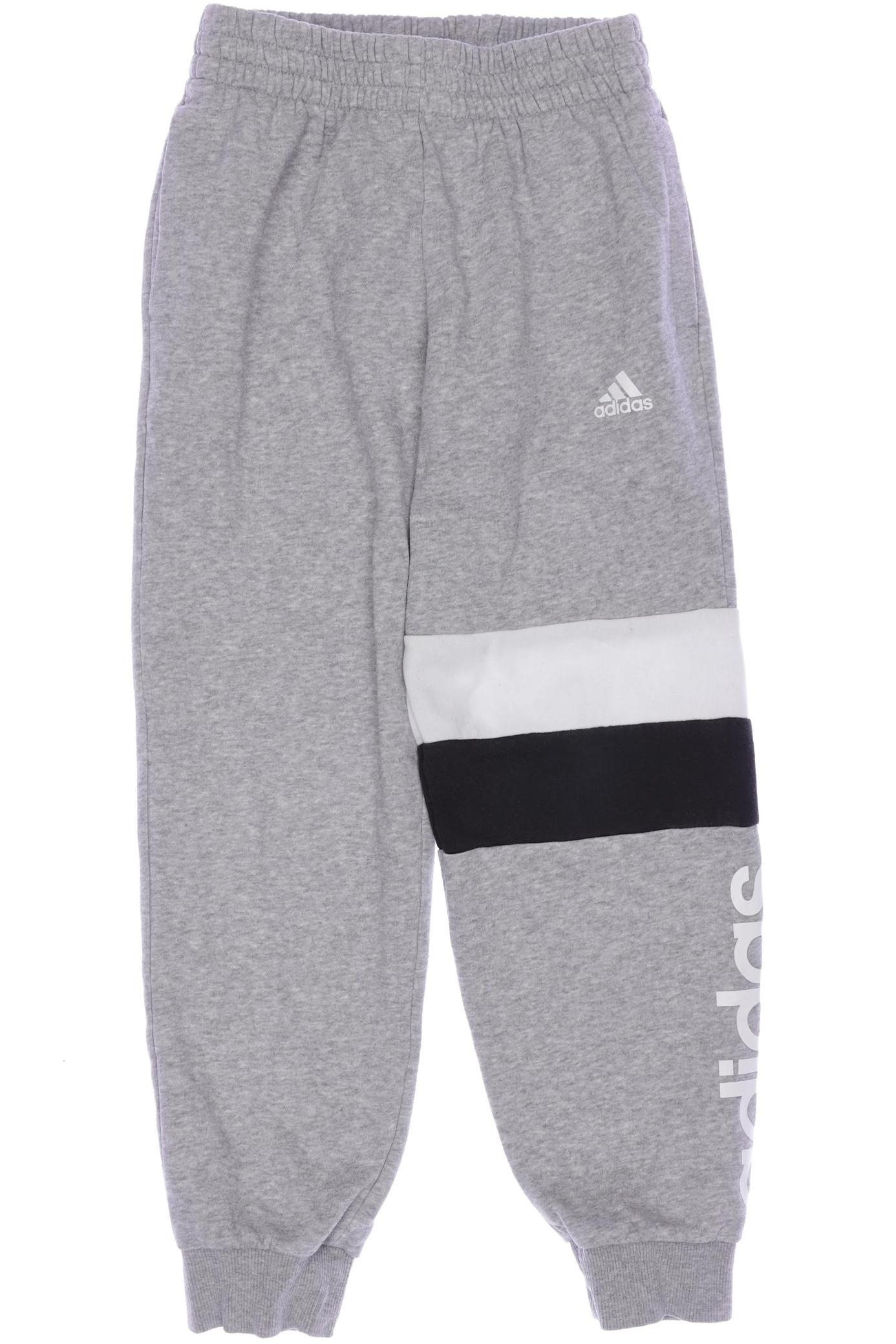 

adidas Herren Stoffhose, grau, Gr. 128