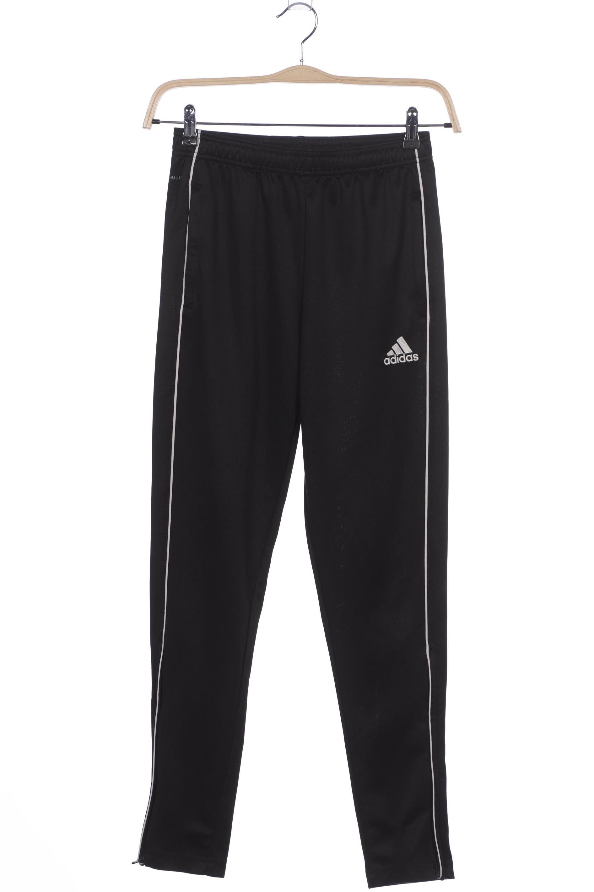 

adidas Herren Stoffhose, schwarz, Gr. 164
