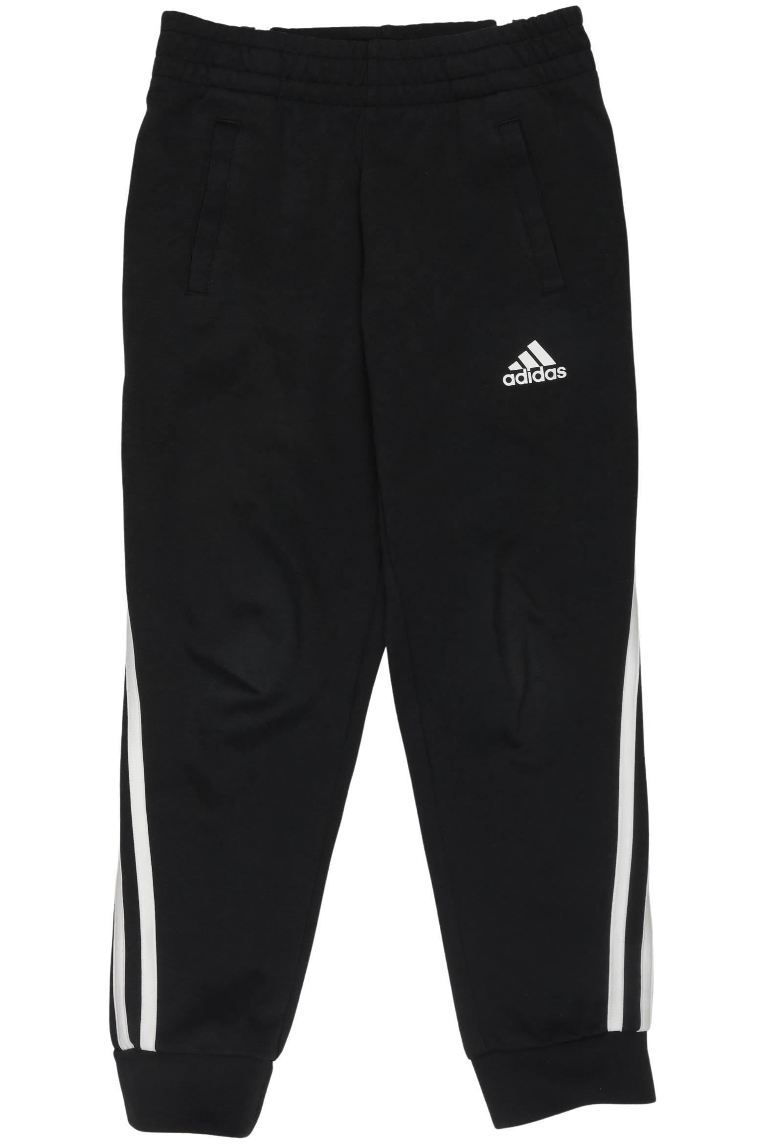 

adidas Jungen Stoffhose, schwarz, Gr. 128