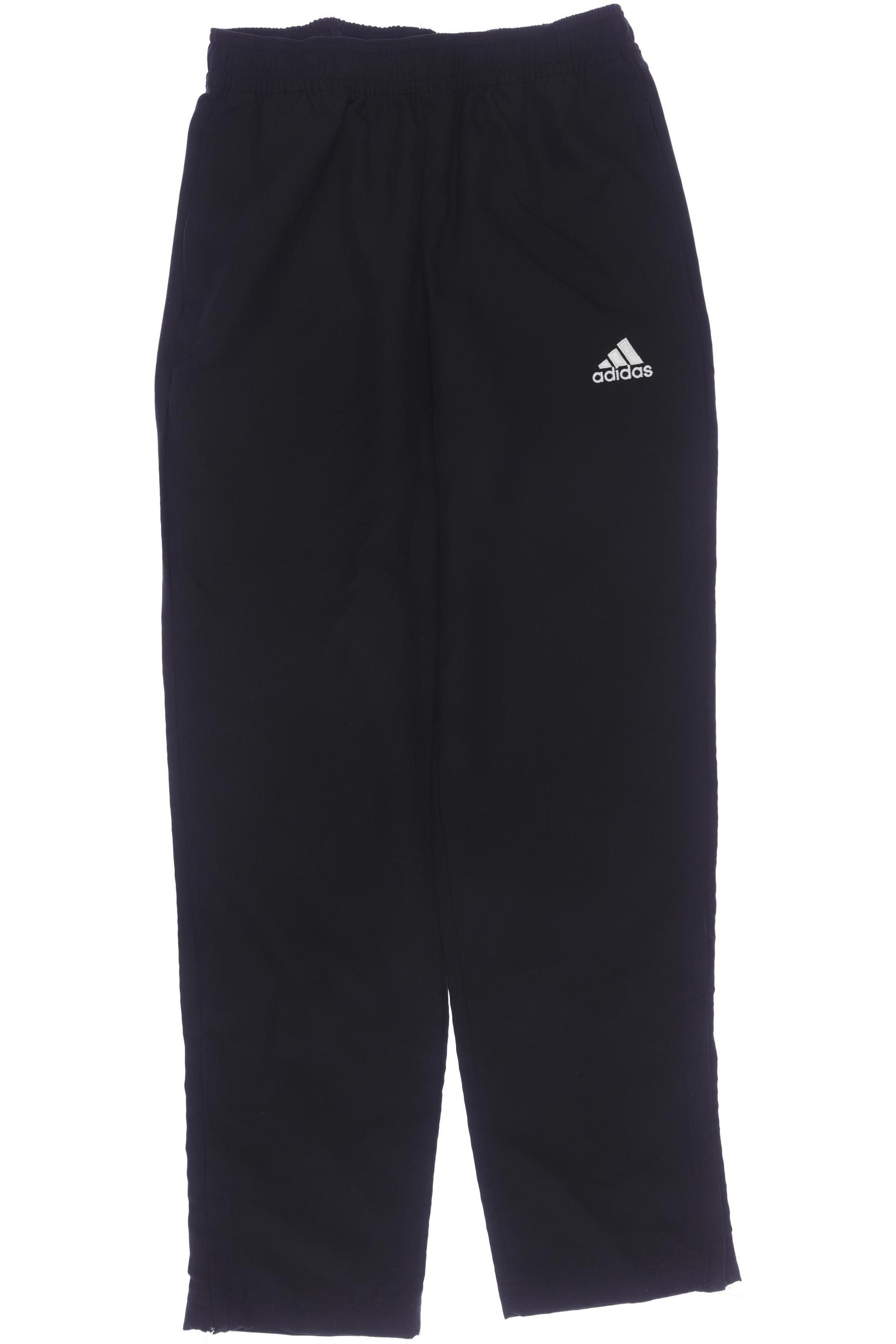 

adidas Jungen Stoffhose, schwarz, Gr. 152
