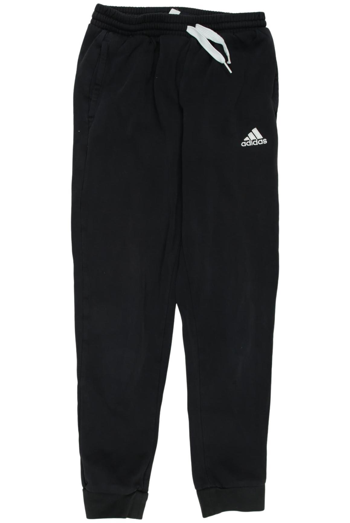 

adidas Jungen Stoffhose, schwarz, Gr. 152