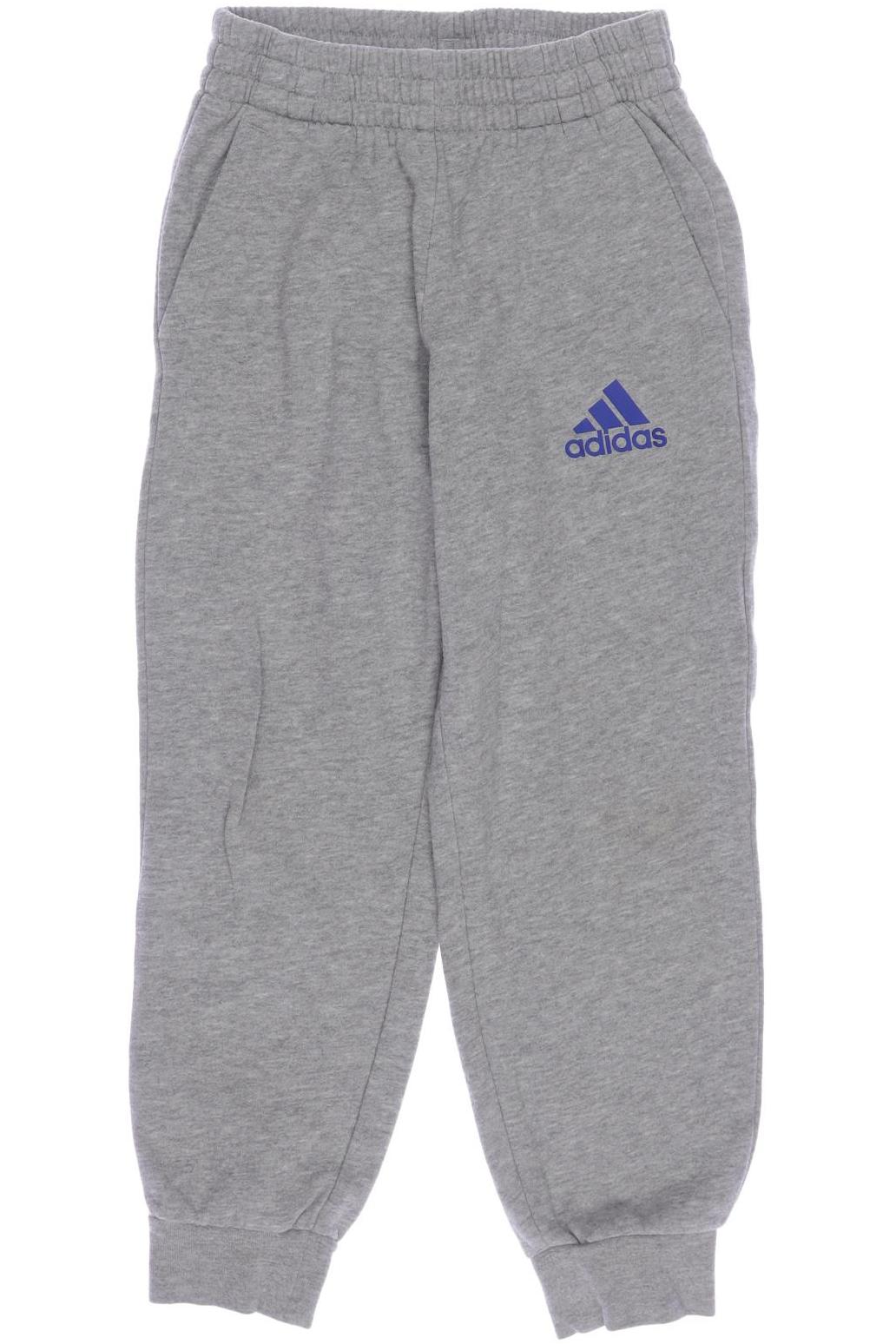 

adidas Herren Stoffhose, grau, Gr. 116