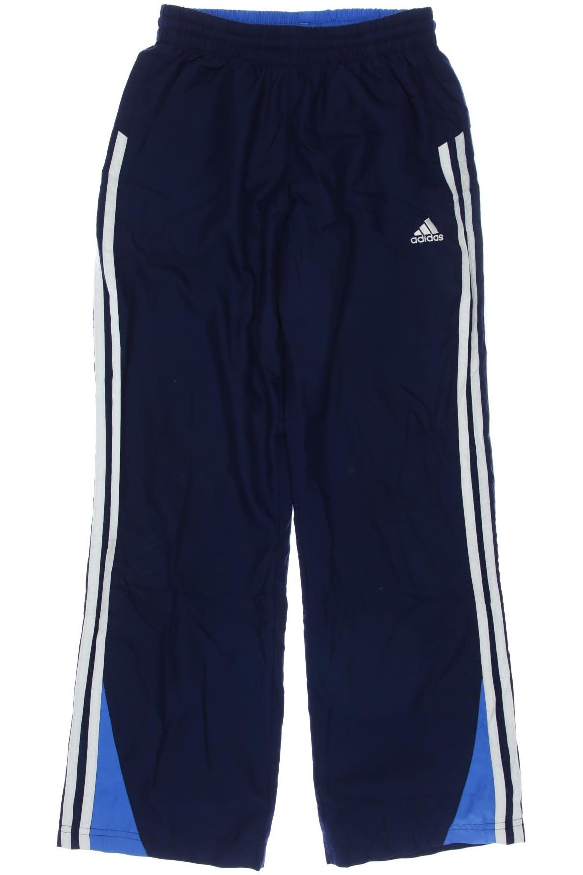 

adidas Herren Stoffhose, marineblau, Gr. 140