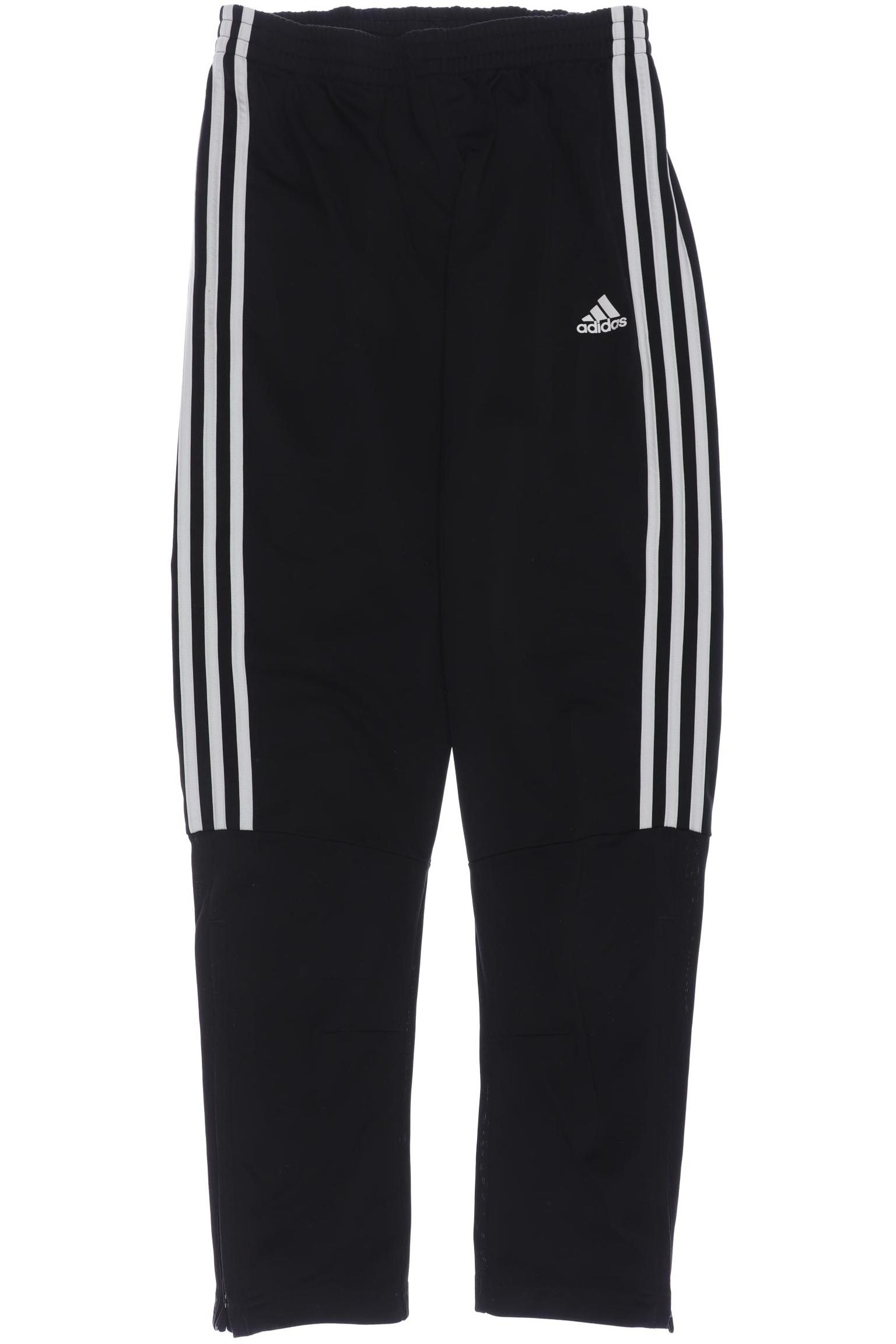 

adidas Herren Stoffhose, schwarz, Gr. 164