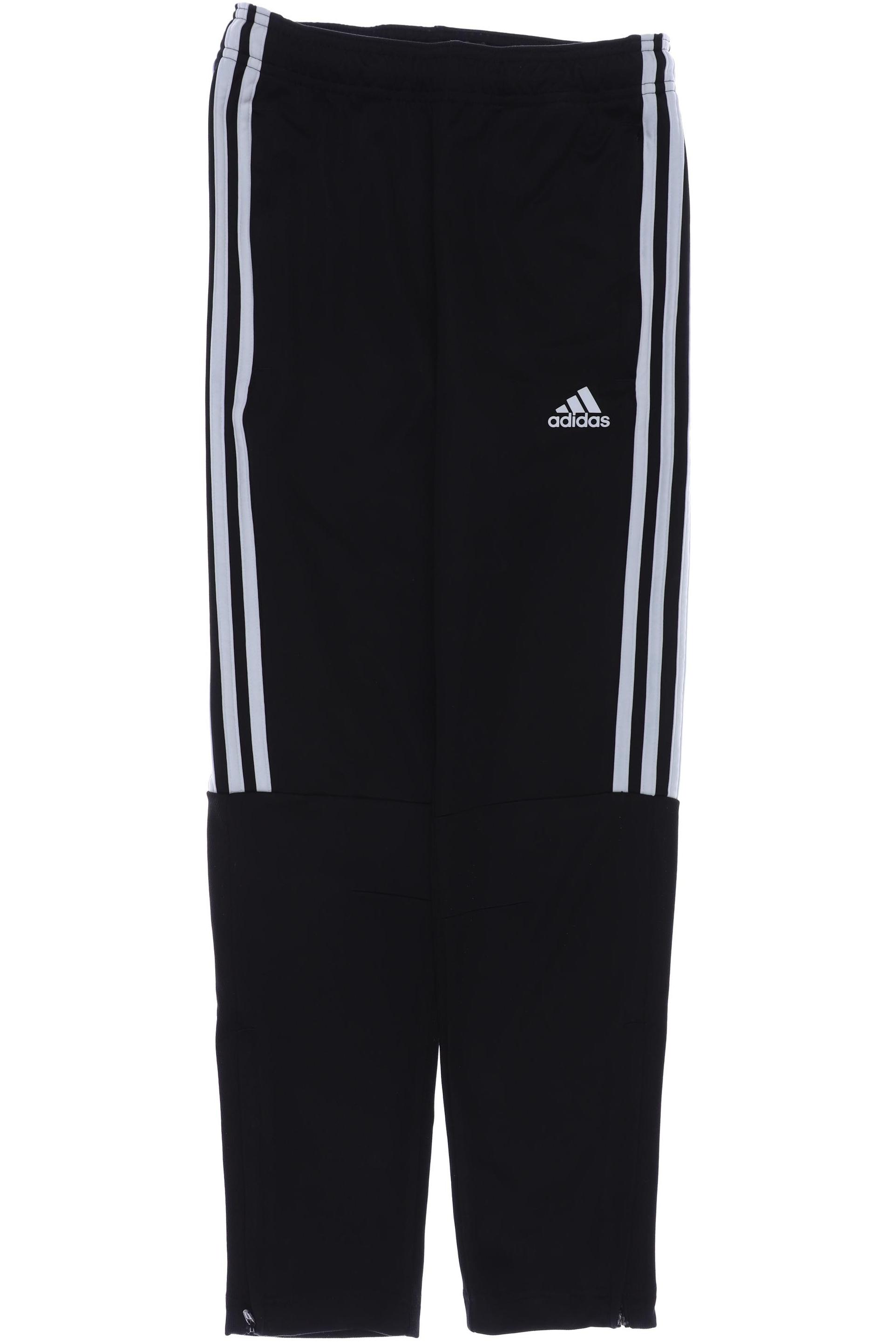 

adidas Herren Stoffhose, schwarz, Gr. 152