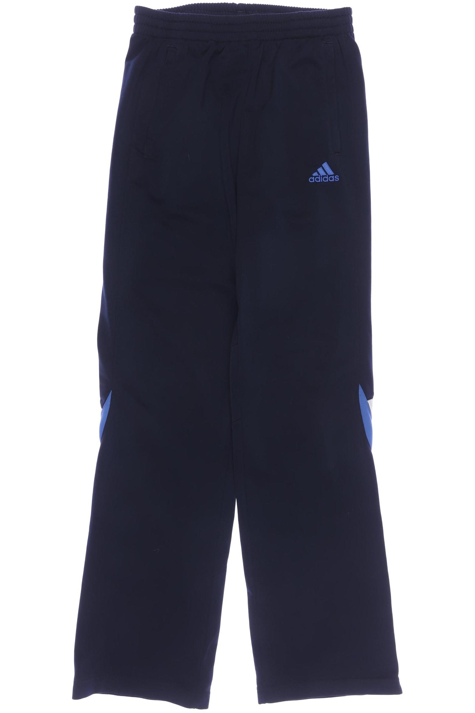 

adidas Jungen Stoffhose, marineblau, Gr. 164