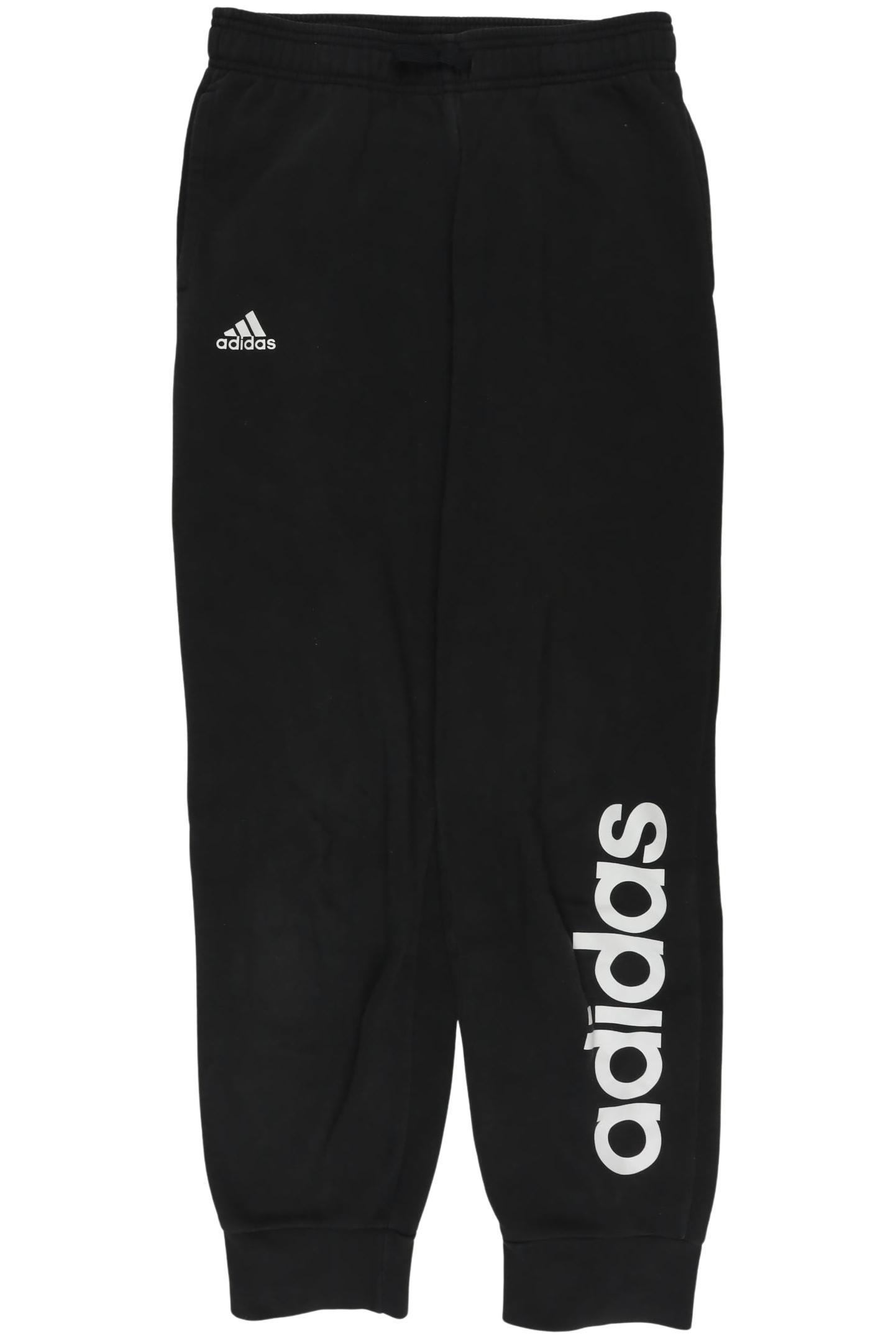 

adidas Jungen Stoffhose, schwarz, Gr. 164