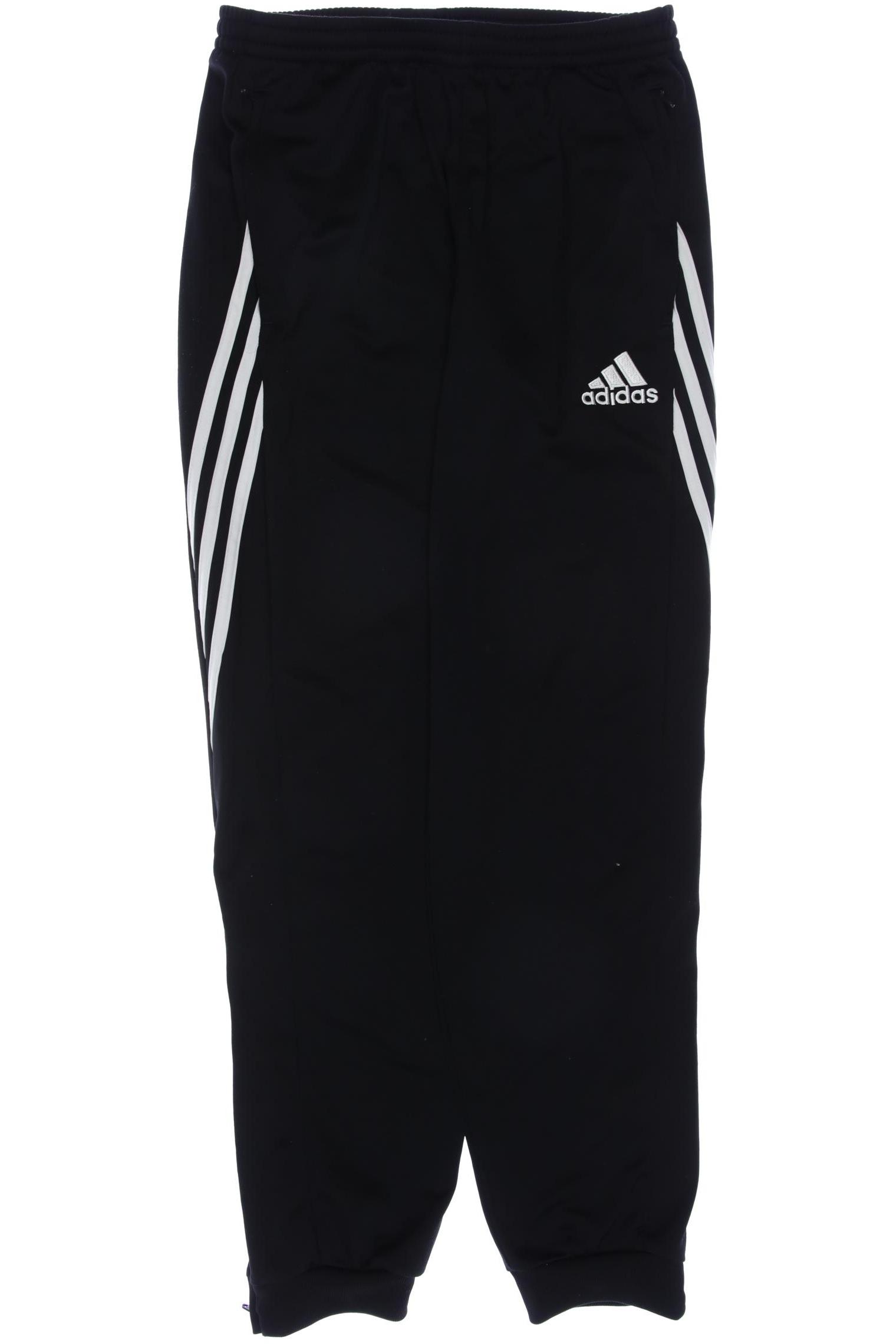 

adidas Herren Stoffhose, schwarz, Gr. 164