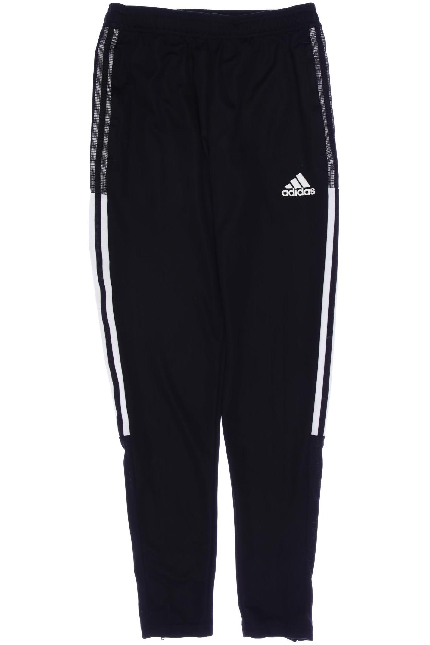 

adidas Herren Stoffhose, schwarz, Gr. 134