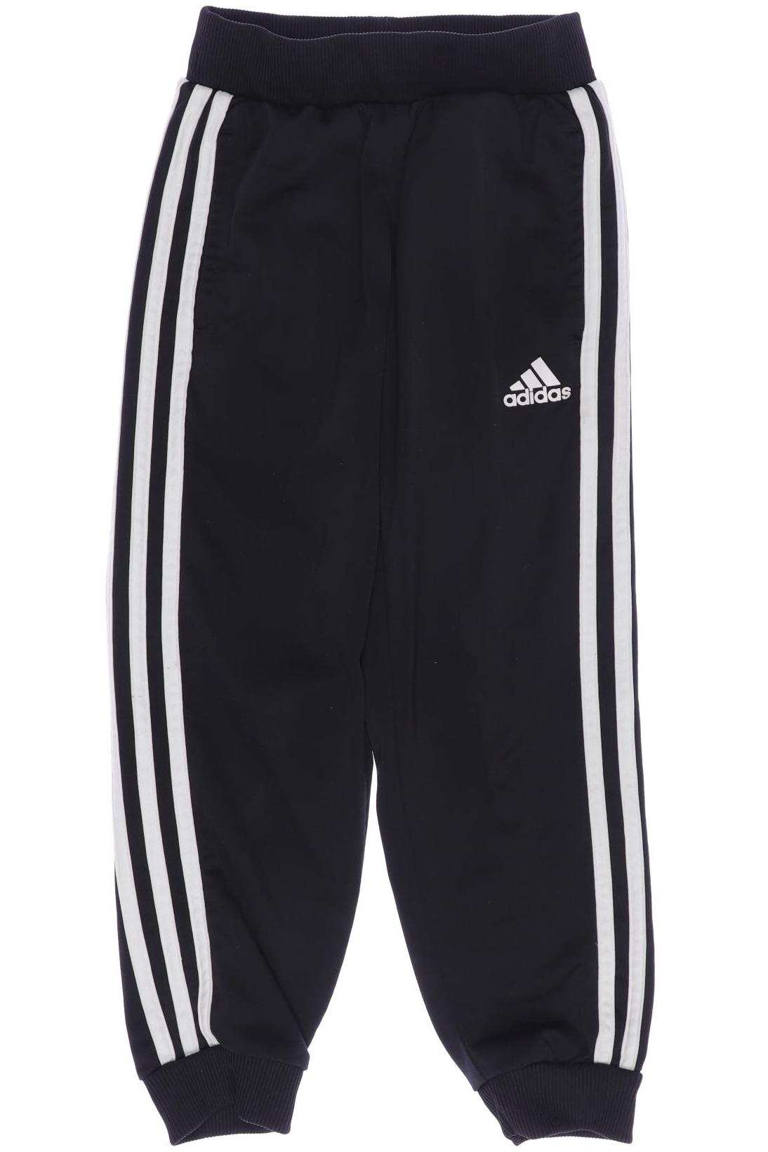 

adidas Herren Stoffhose, schwarz, Gr. 128