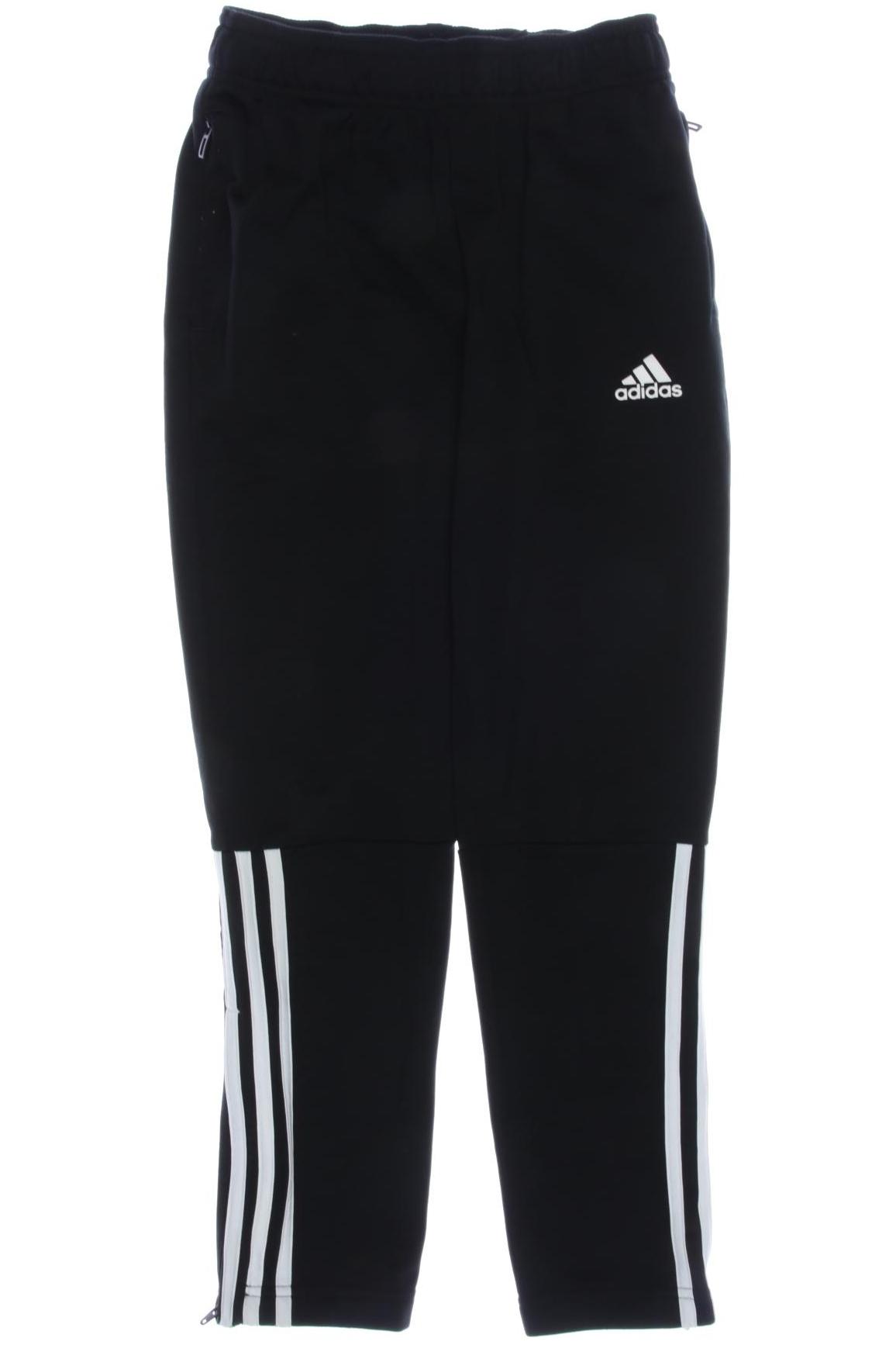 

adidas Herren Stoffhose, schwarz, Gr. 140