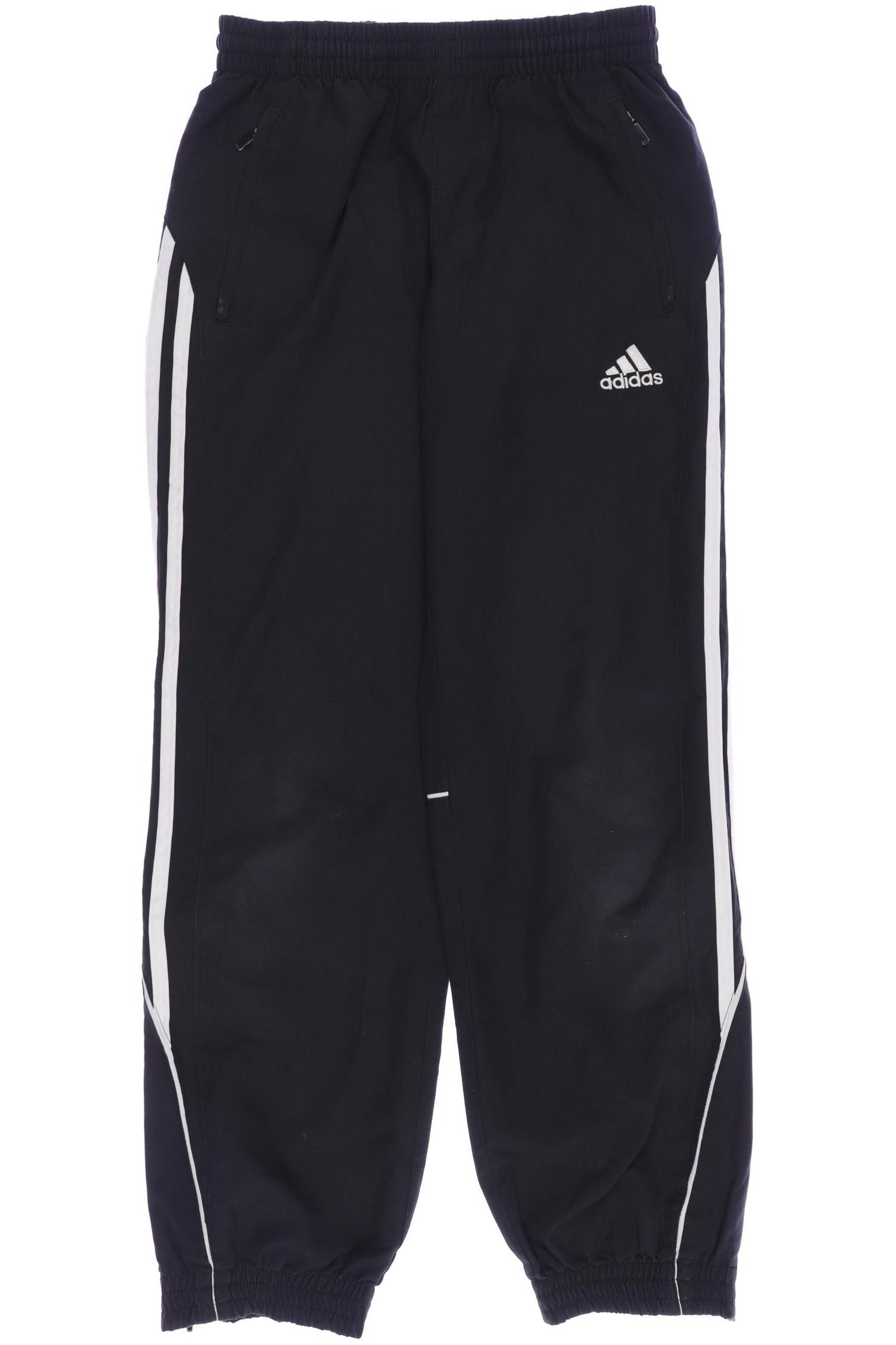 

adidas Herren Stoffhose, schwarz, Gr. 146