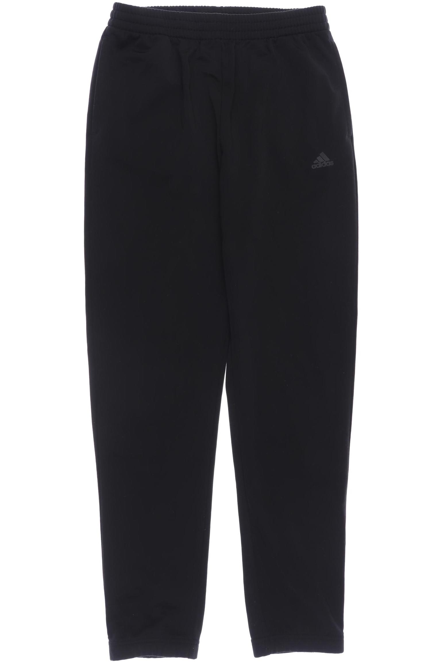 

adidas Herren Stoffhose, schwarz, Gr. 164