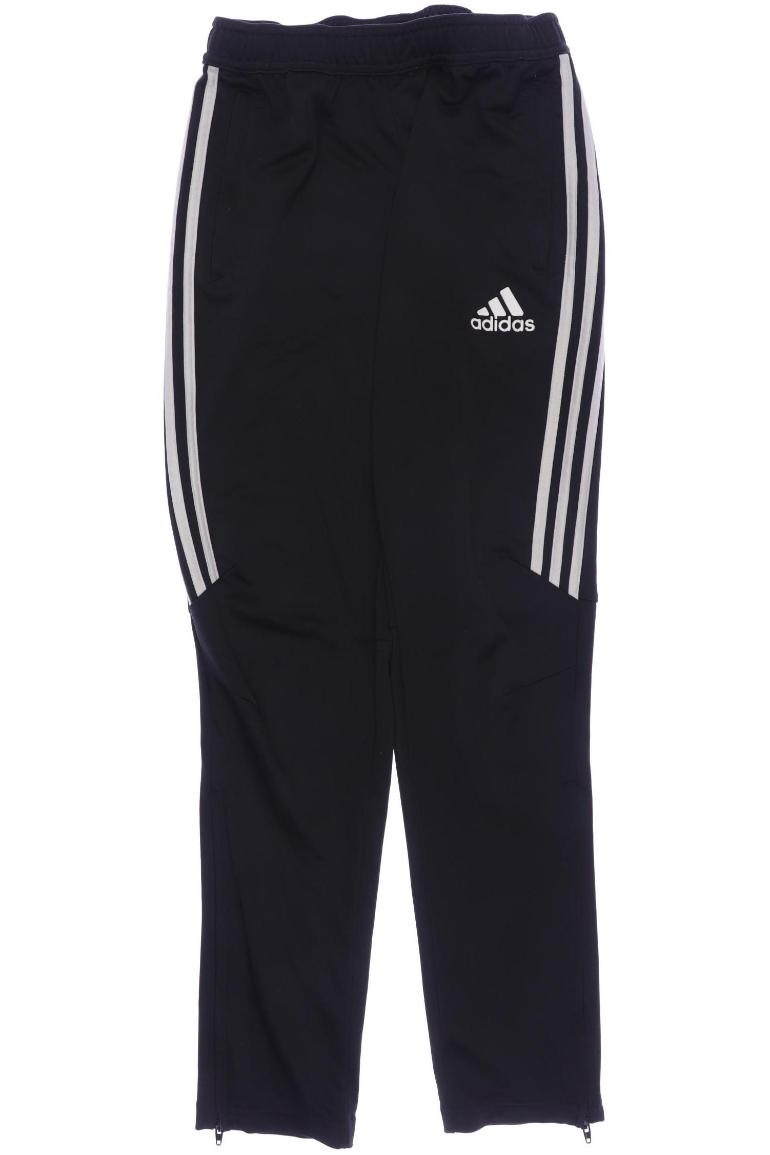 

adidas Herren Stoffhose, schwarz, Gr. 164