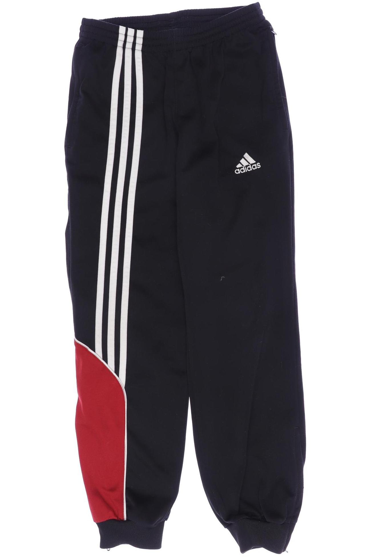 

adidas Herren Stoffhose, schwarz, Gr. 140