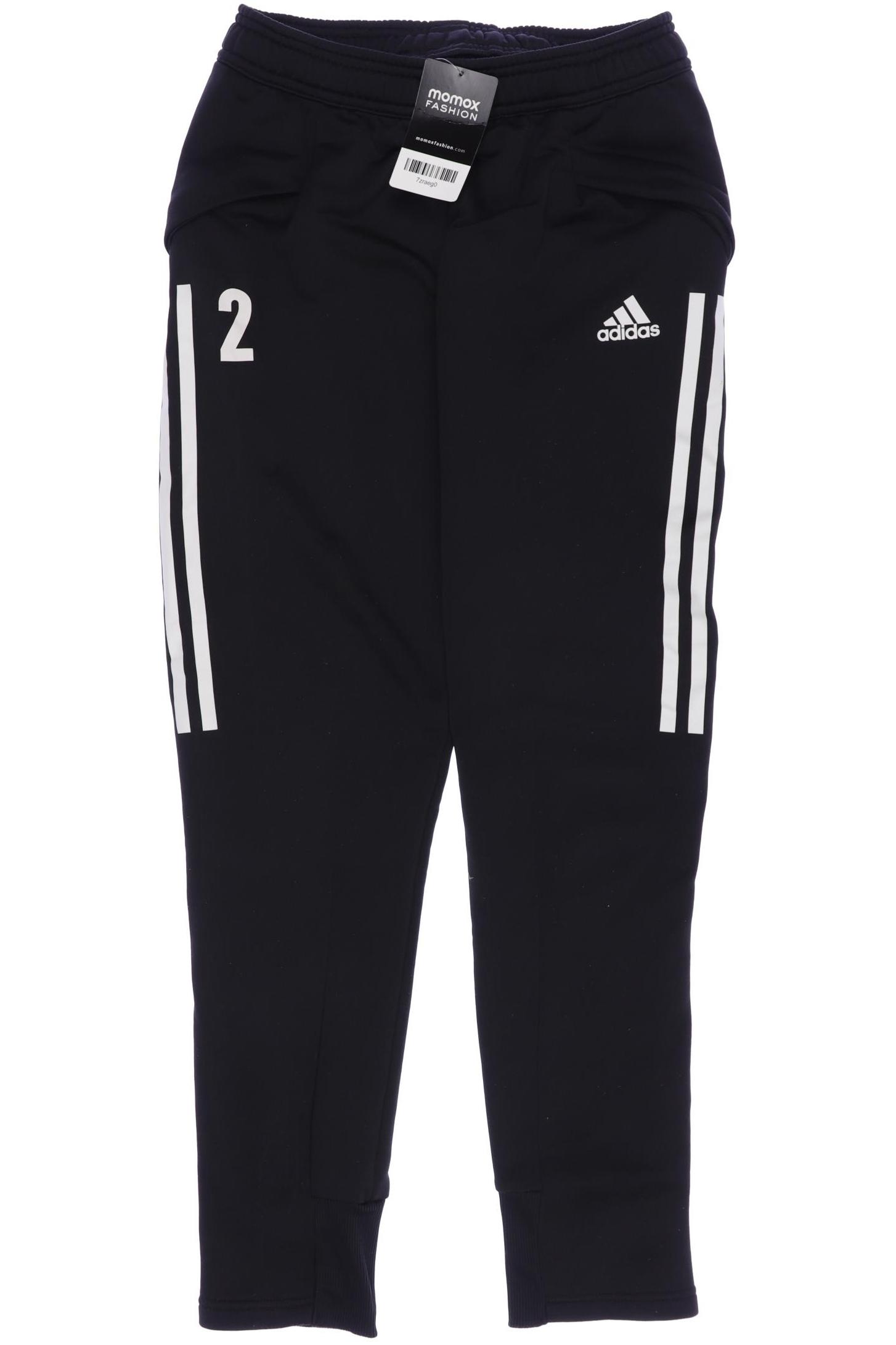 

adidas Herren Stoffhose, schwarz, Gr. 158