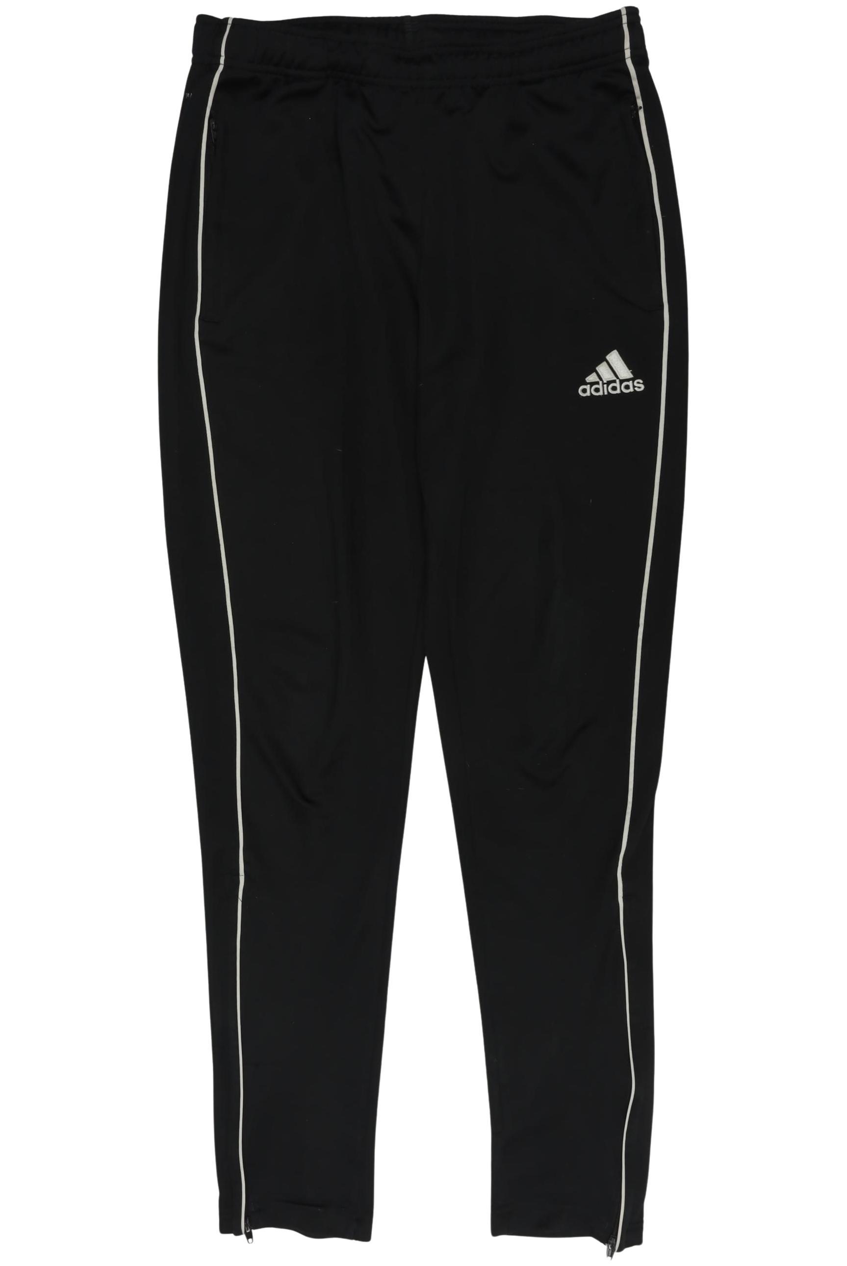 

adidas Jungen Stoffhose, schwarz, Gr. 164