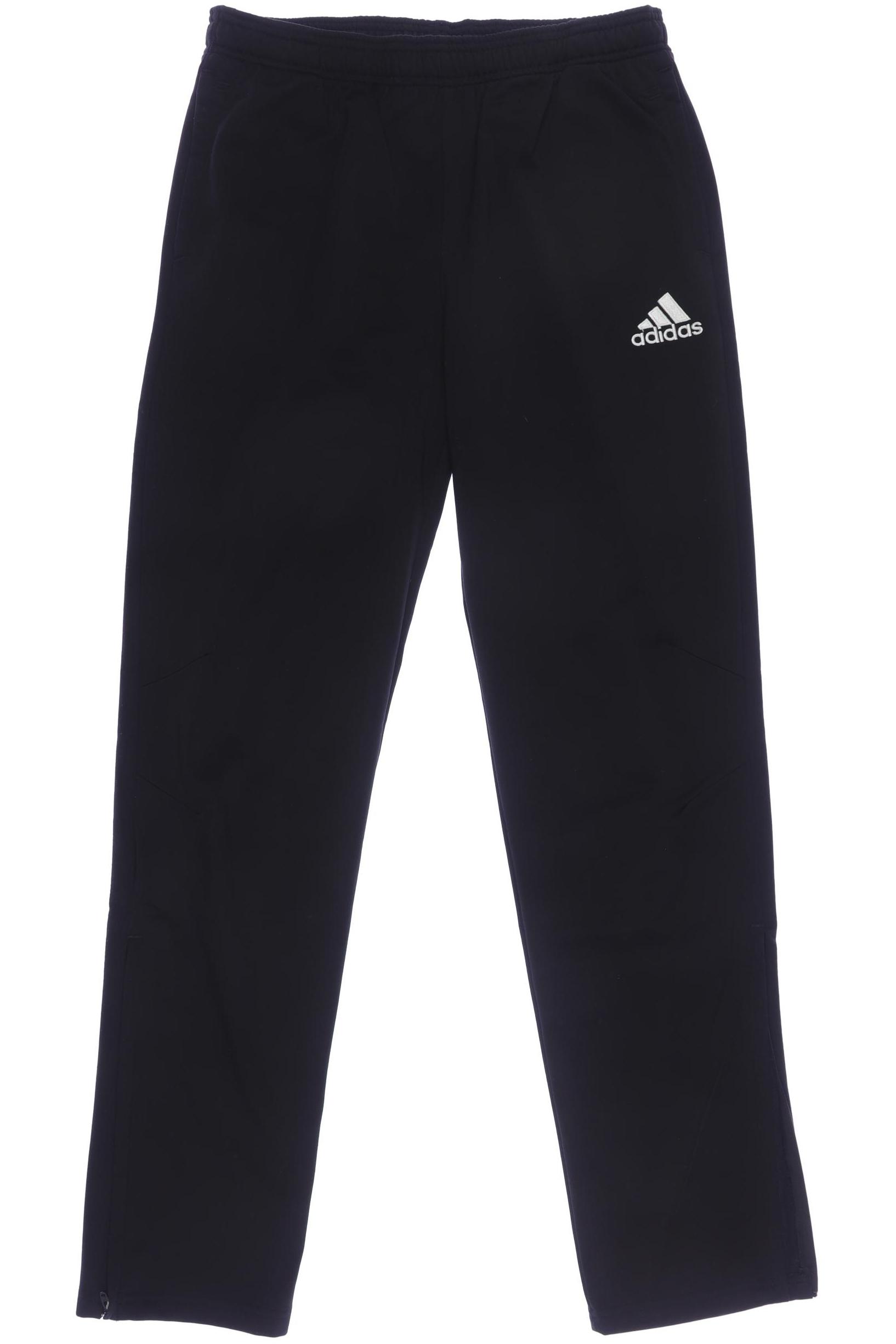 

adidas Herren Stoffhose, schwarz, Gr. 176