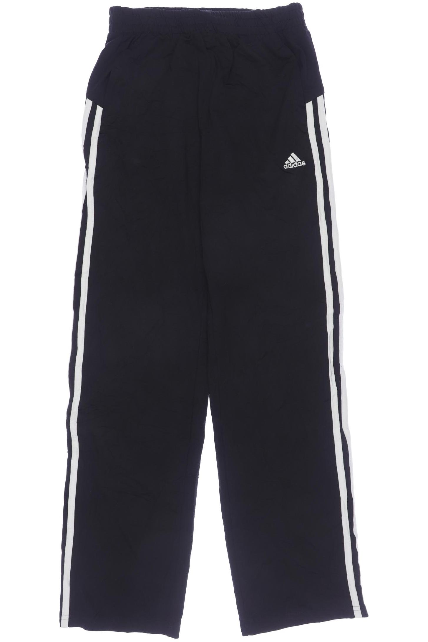 

adidas Jungen Stoffhose, schwarz, Gr. 146