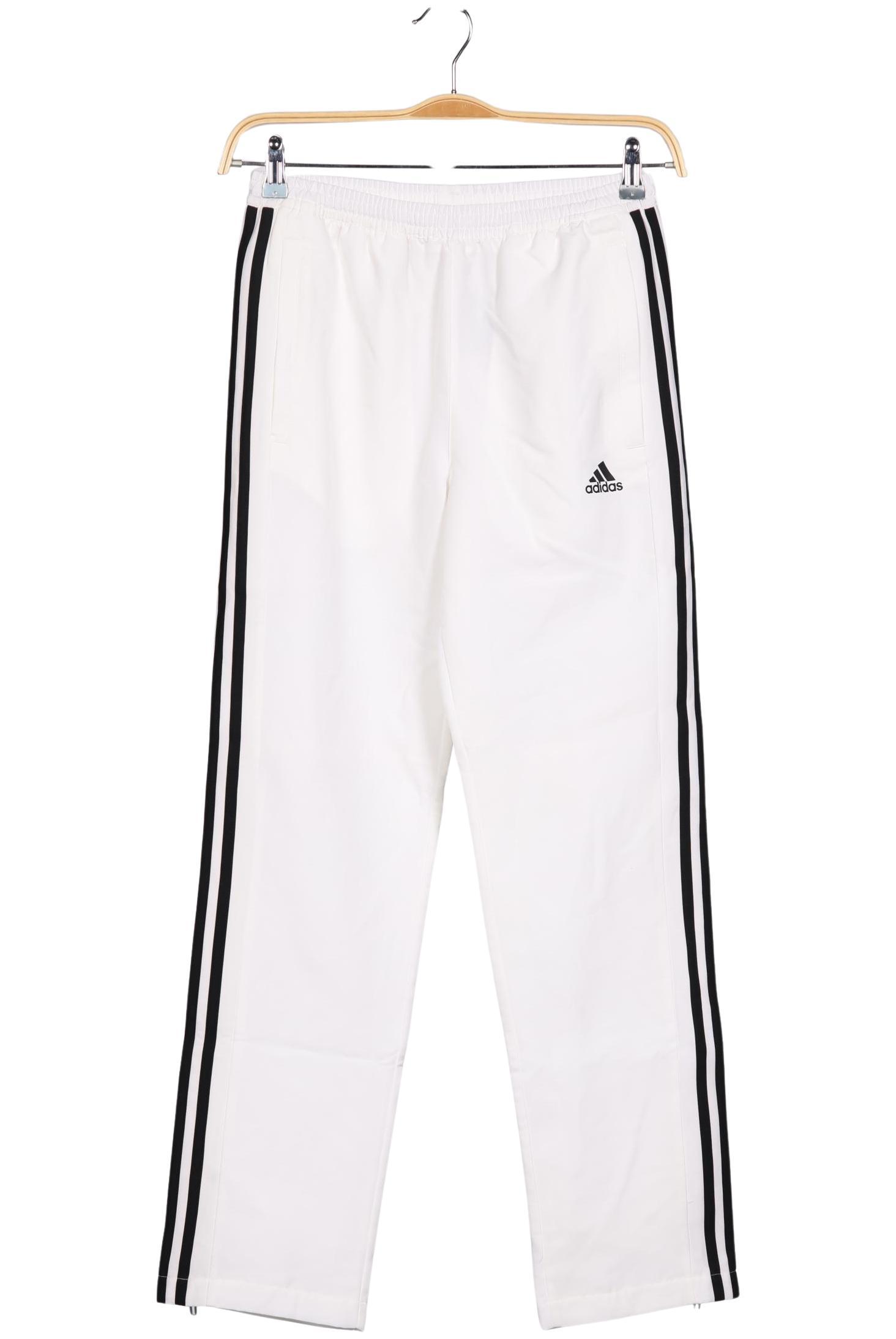 

adidas Jungen Stoffhose, cremeweiß, Gr. 164