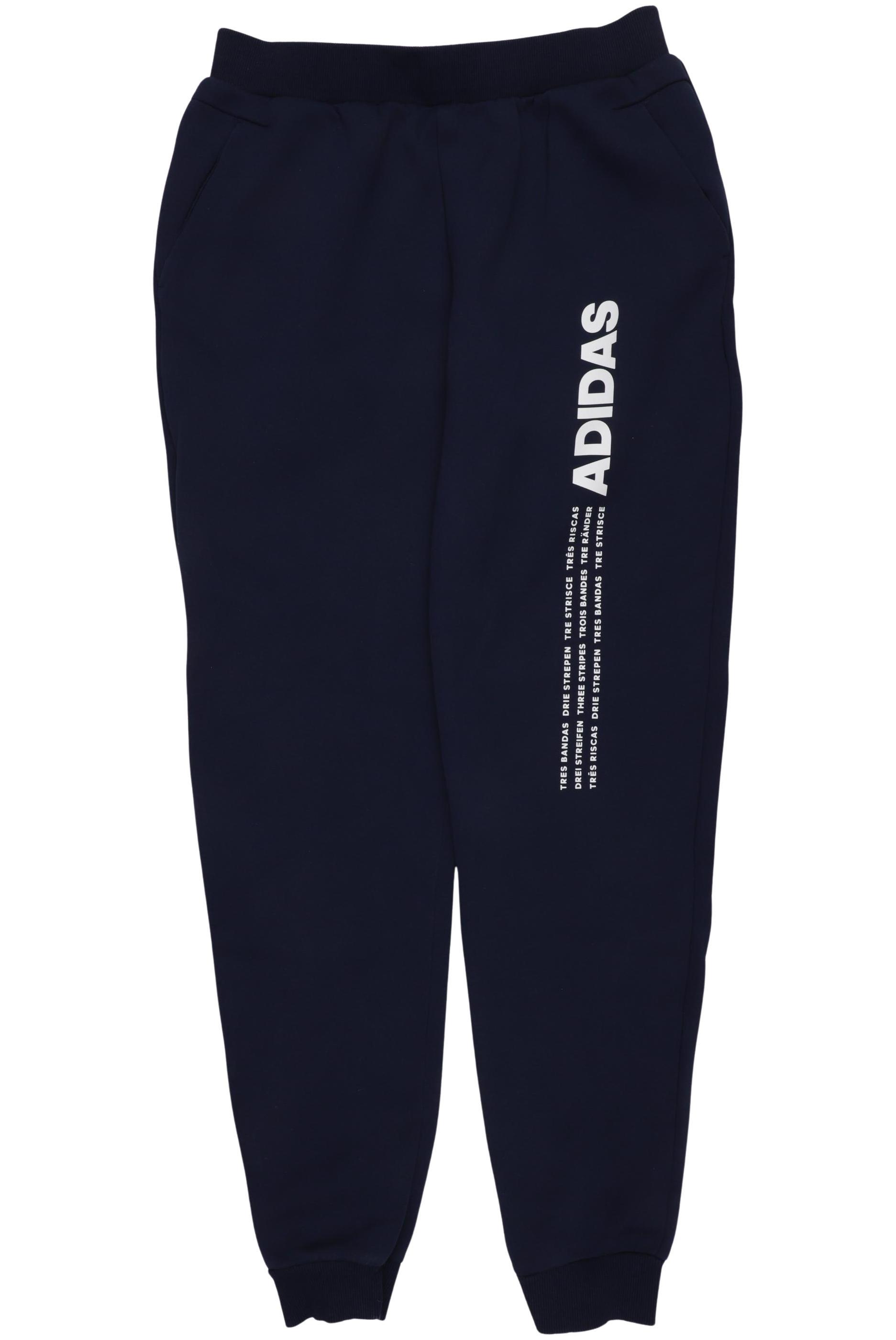 

adidas Jungen Stoffhose, marineblau, Gr. 176