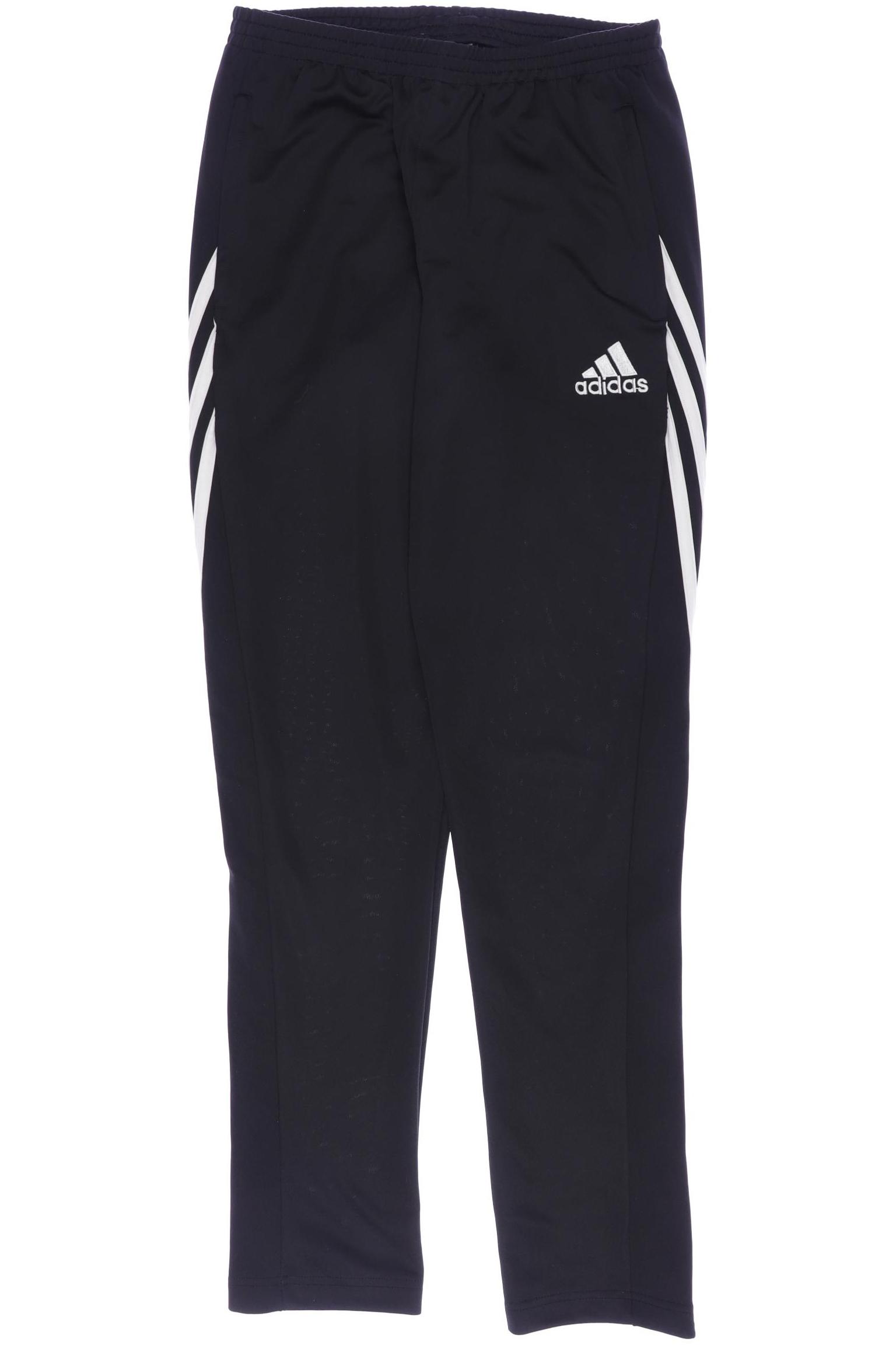 

adidas Herren Stoffhose, schwarz, Gr. 164