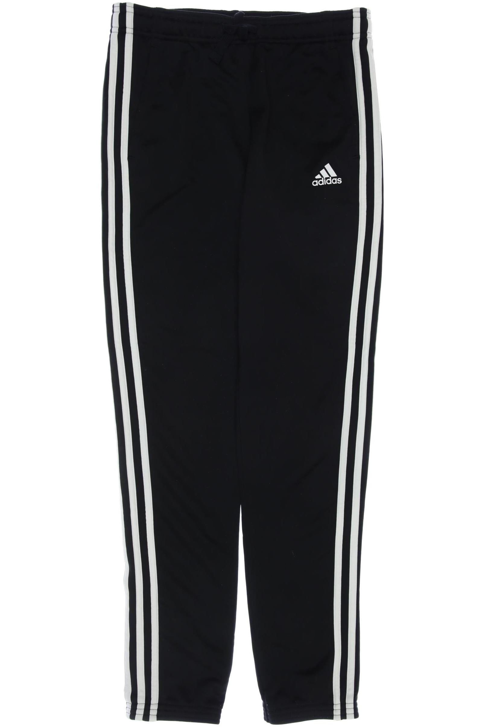 

adidas Herren Stoffhose, schwarz, Gr. 164