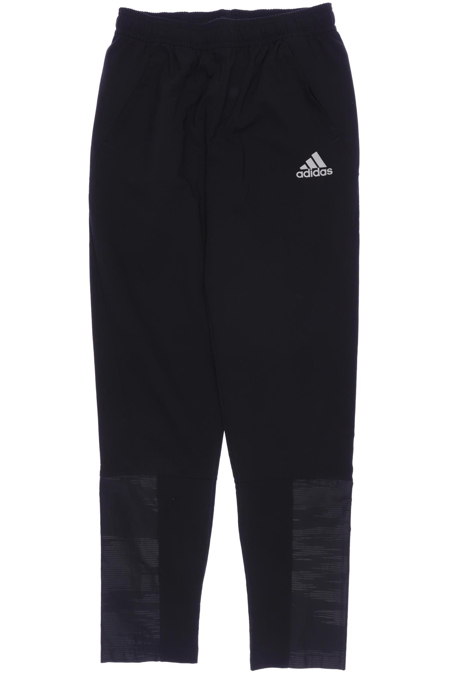 

adidas Herren Stoffhose, schwarz, Gr. 164