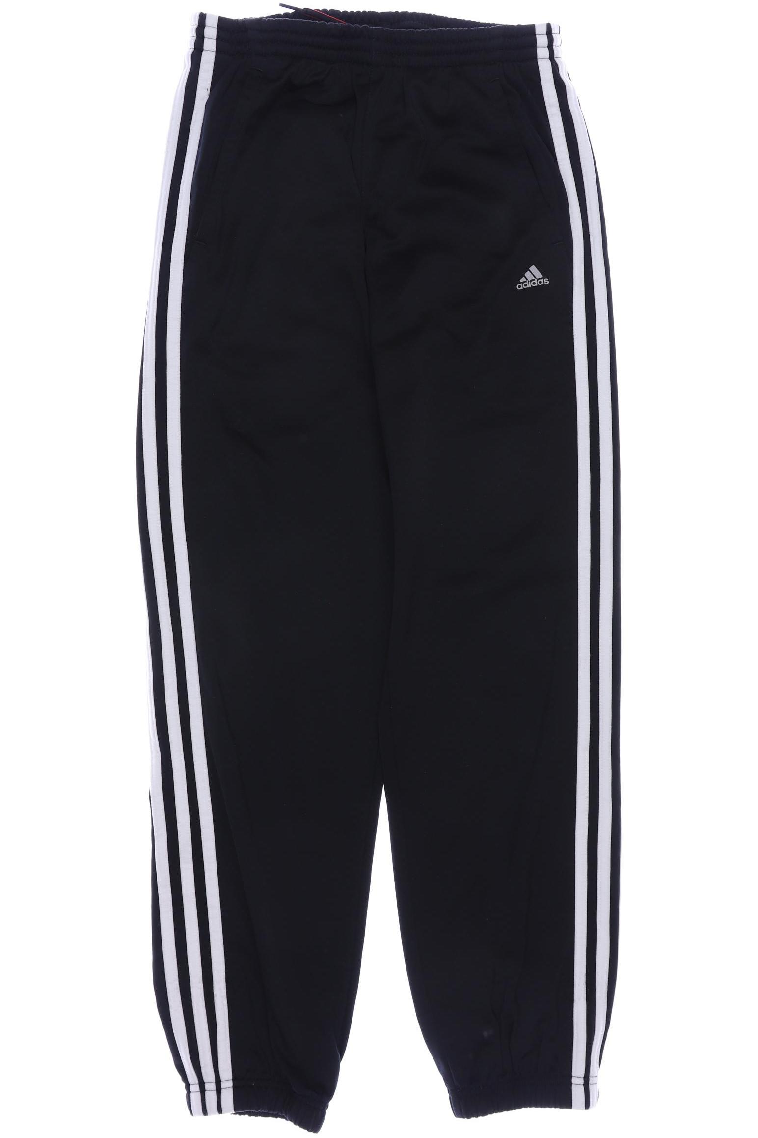 

adidas Jungen Stoffhose, schwarz