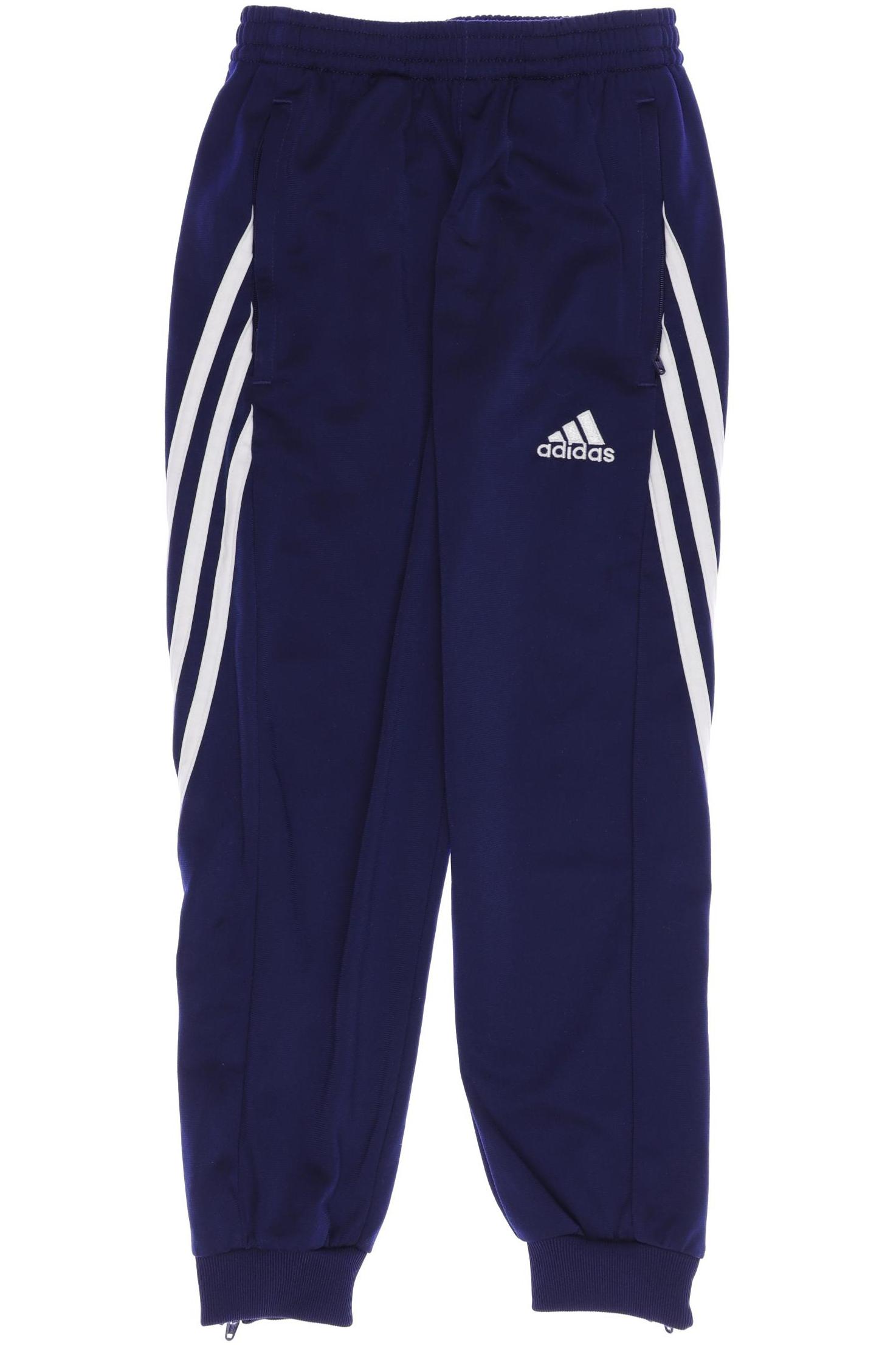 

adidas Herren Stoffhose, marineblau, Gr. 128
