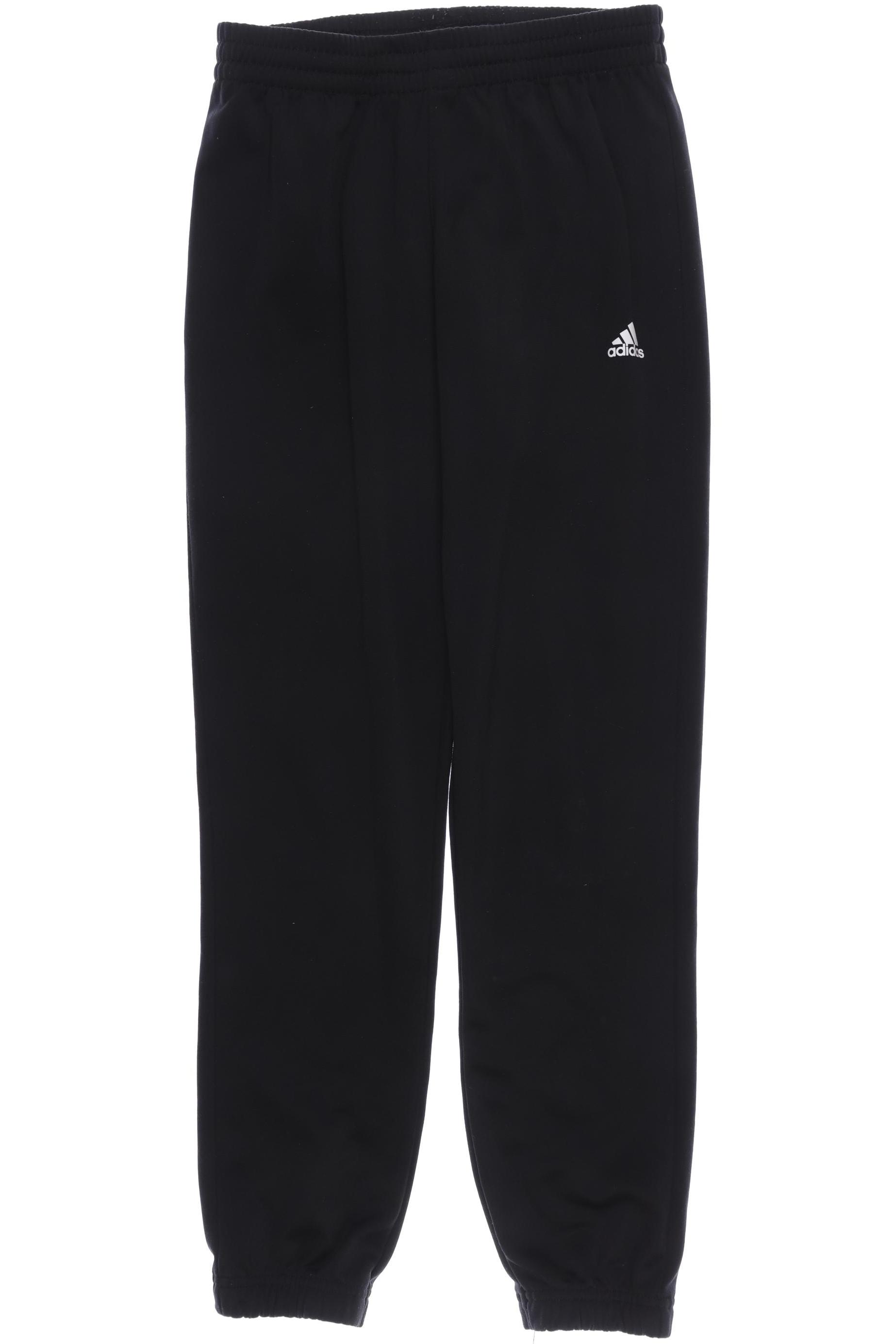 

adidas Herren Stoffhose, schwarz, Gr. 152