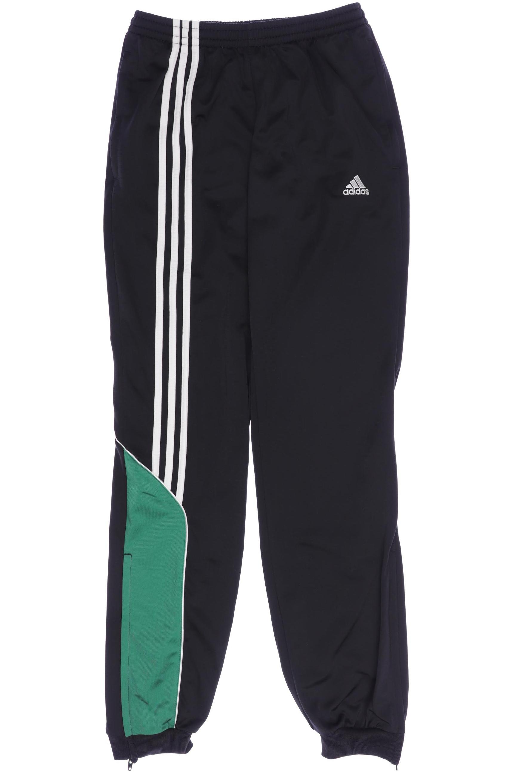 

adidas Herren Stoffhose, schwarz, Gr. 176