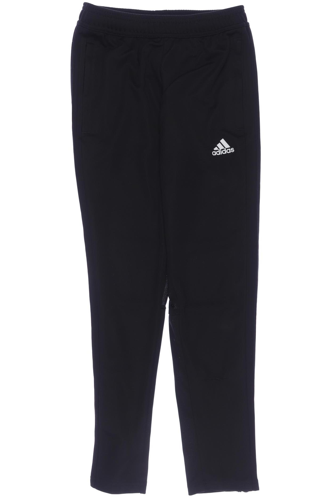 

adidas Herren Stoffhose, schwarz, Gr. 152