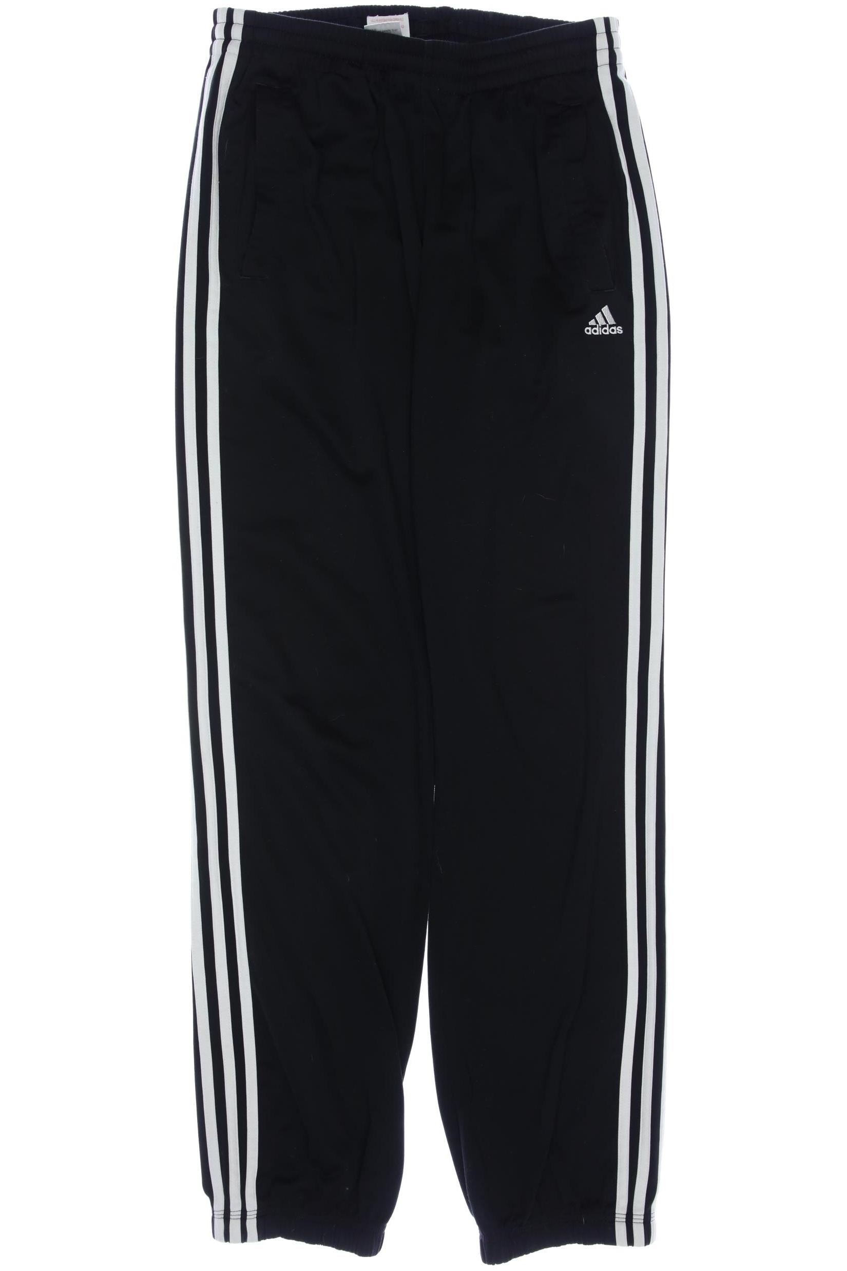 

adidas Herren Stoffhose, schwarz, Gr. 176