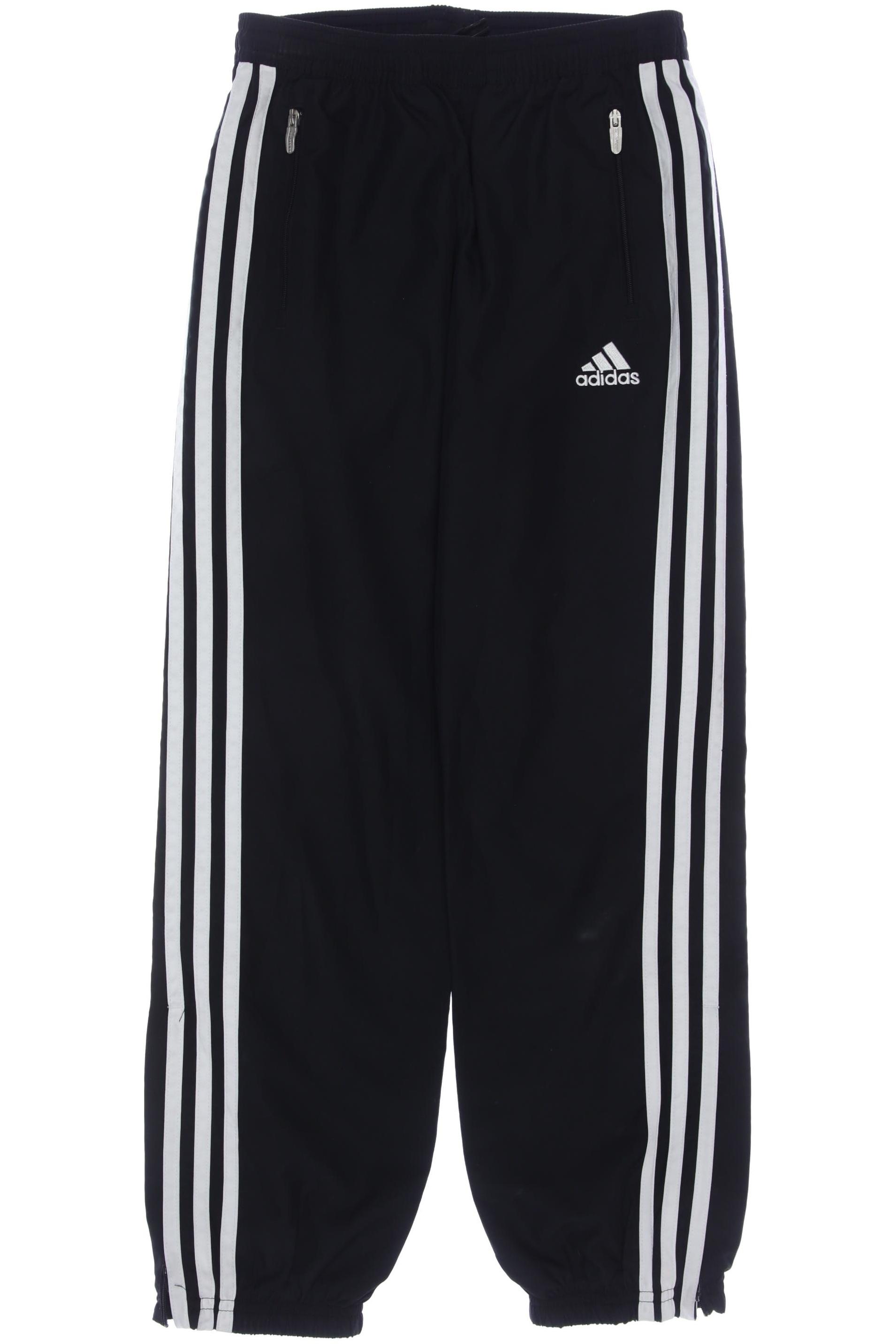 

adidas Herren Stoffhose, schwarz, Gr. 140