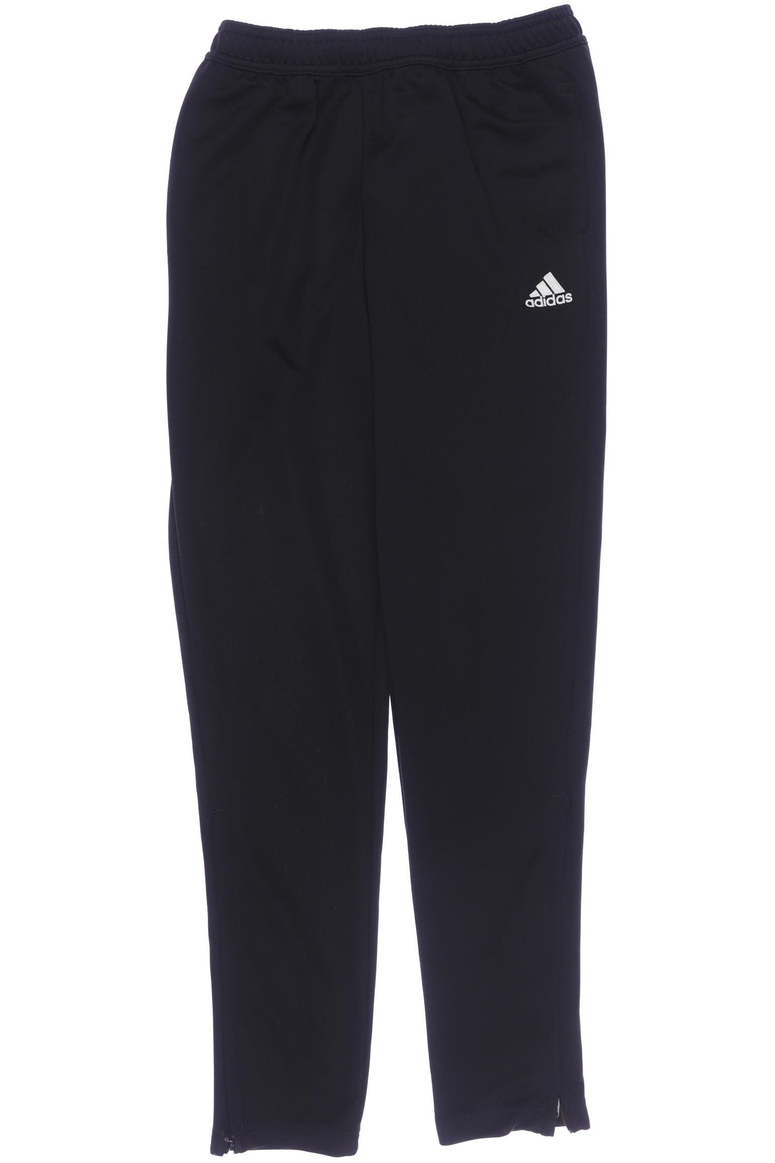 

adidas Herren Stoffhose, schwarz, Gr. 164