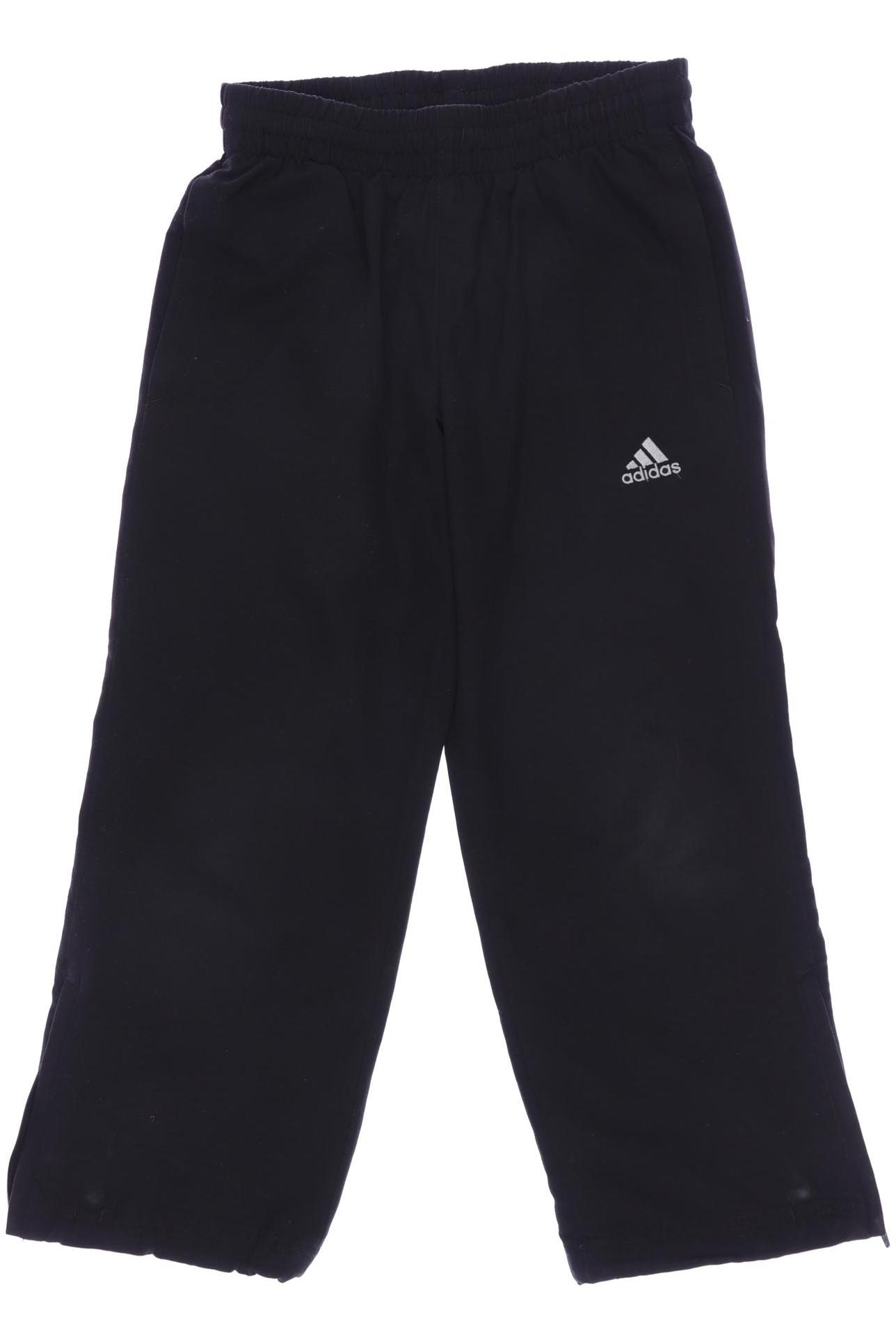 

adidas Herren Stoffhose, schwarz, Gr. 116