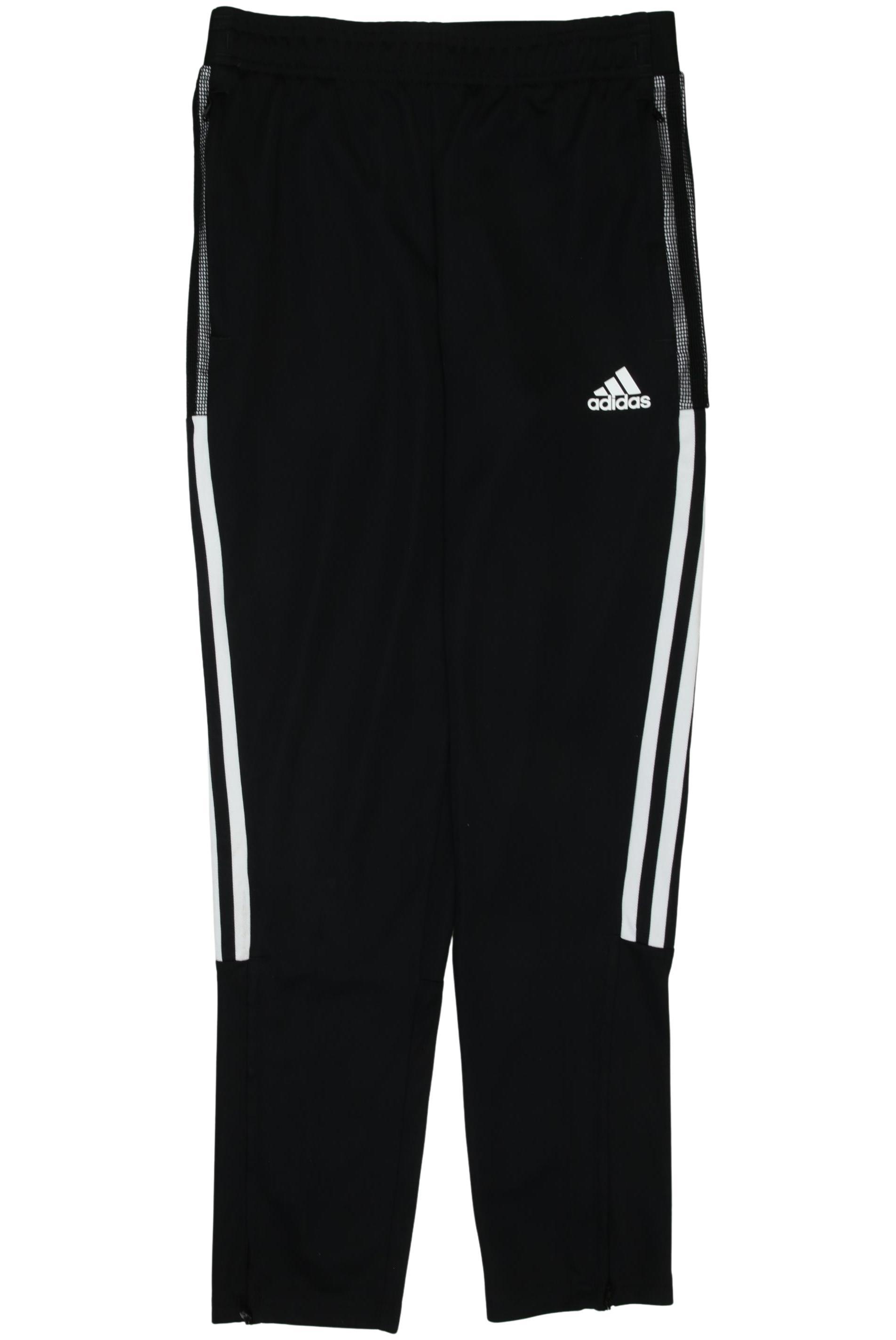 

adidas Herren Stoffhose, schwarz, Gr. 152