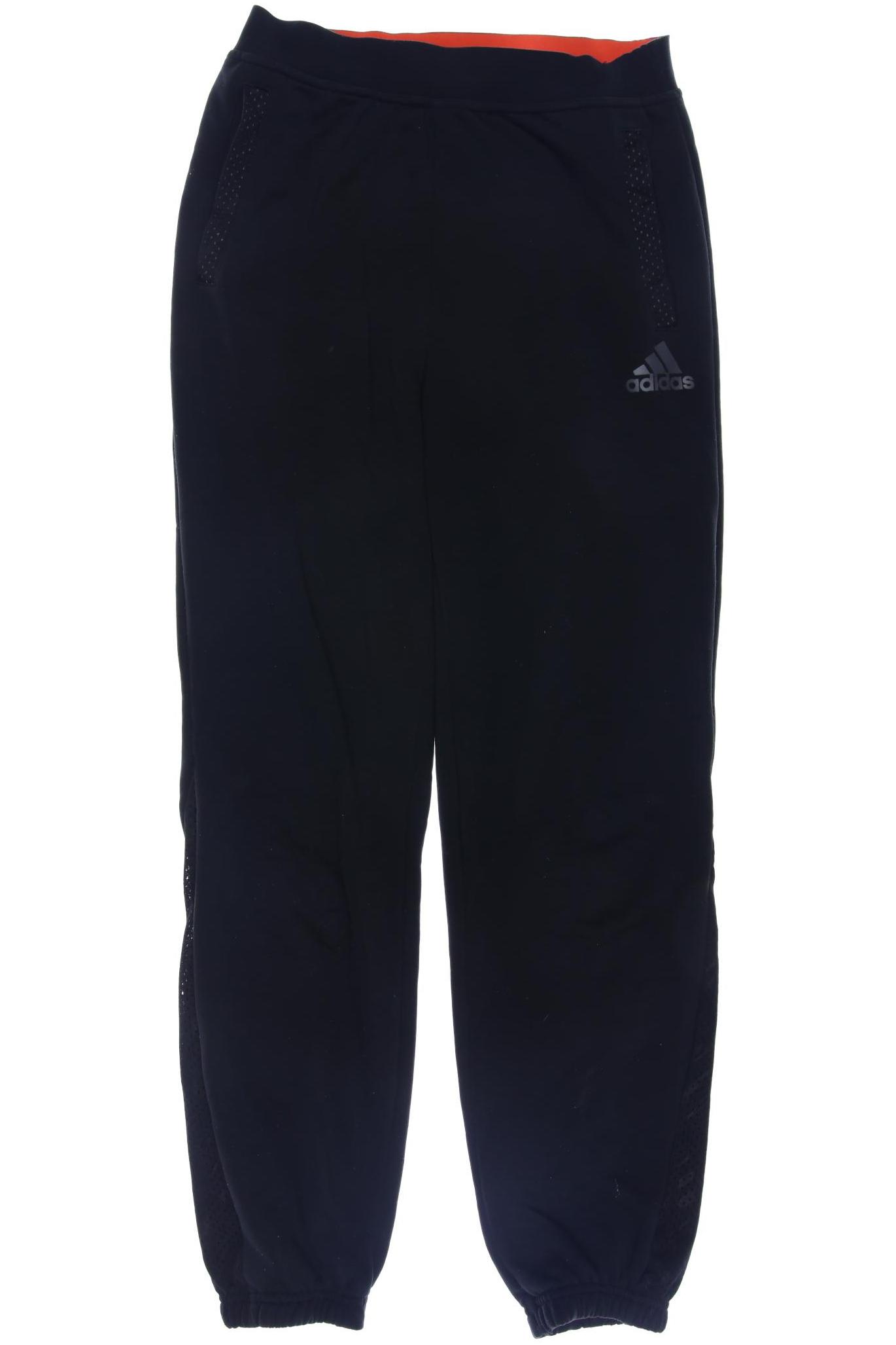 

adidas Herren Stoffhose, schwarz, Gr. 164