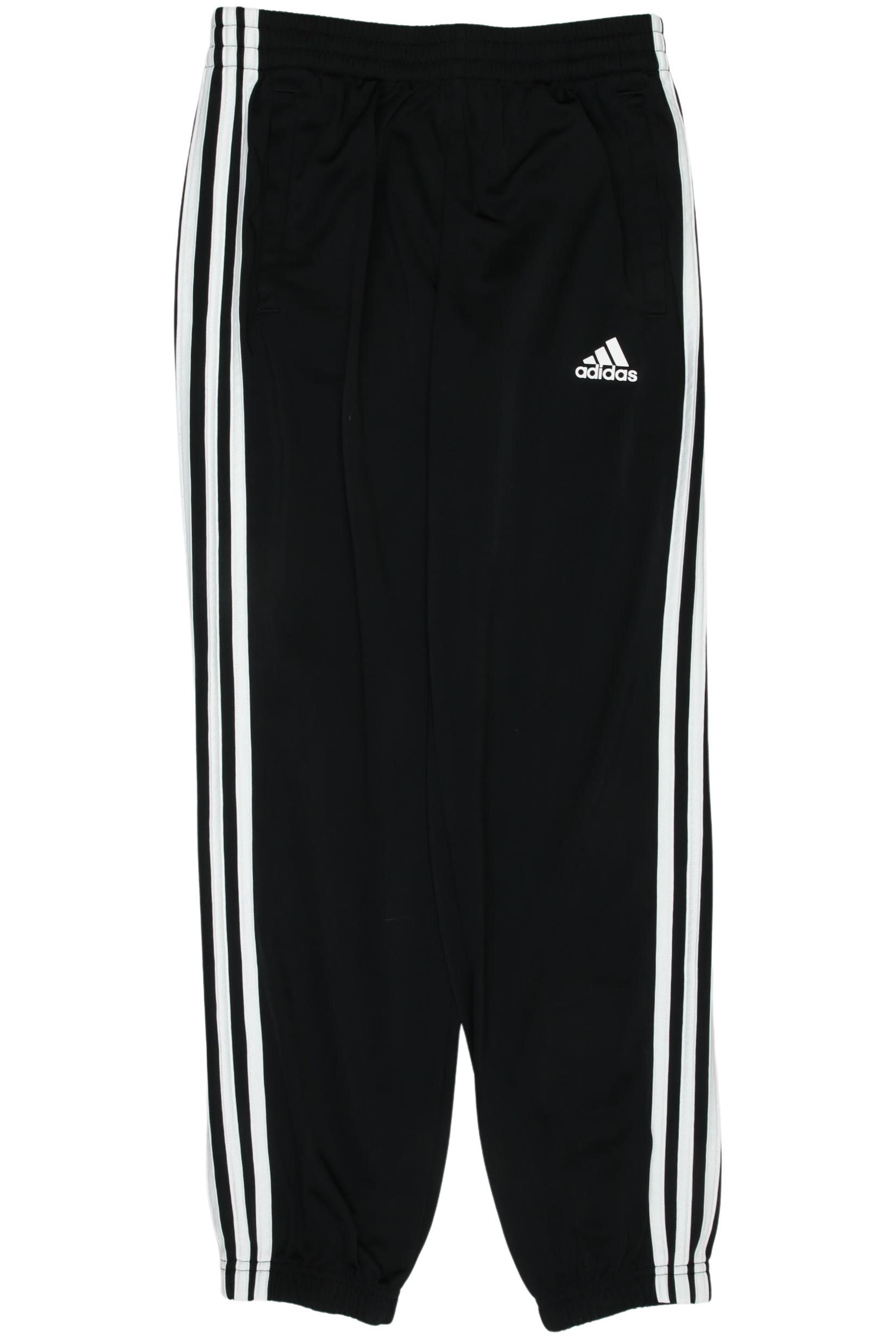 

adidas Herren Stoffhose, schwarz, Gr. 152
