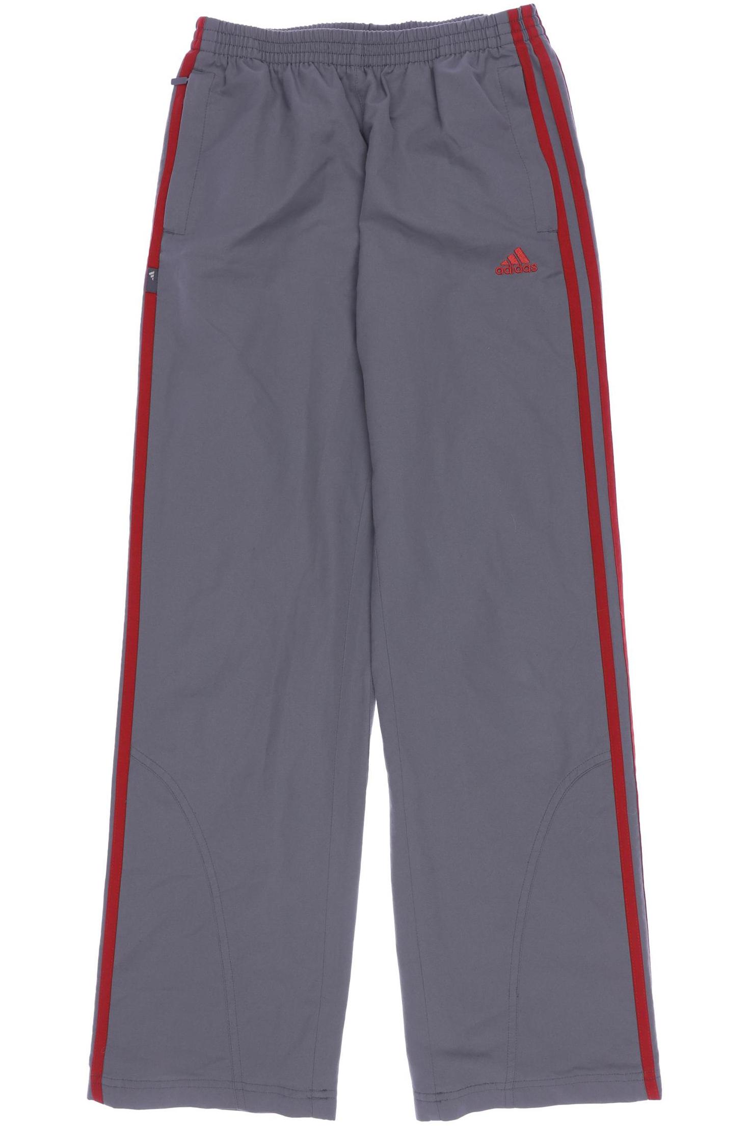 

adidas Herren Stoffhose, grau, Gr. 152