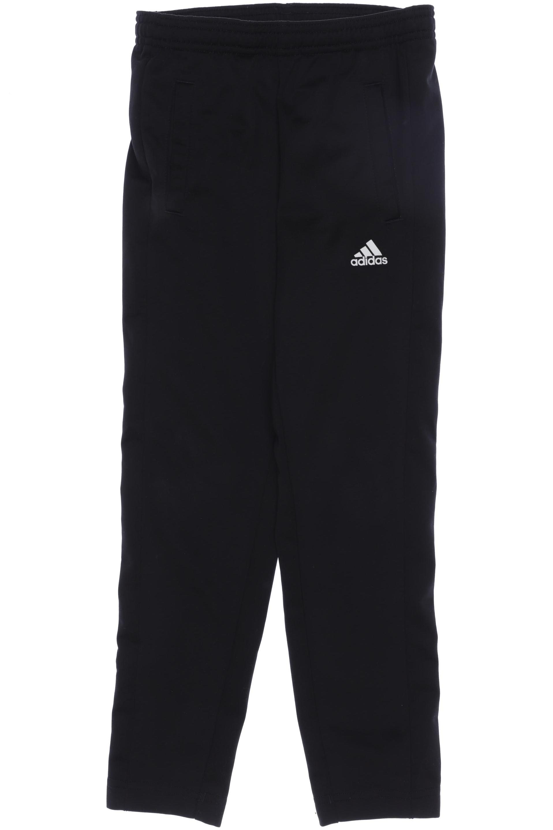 

adidas Herren Stoffhose, schwarz, Gr. 128