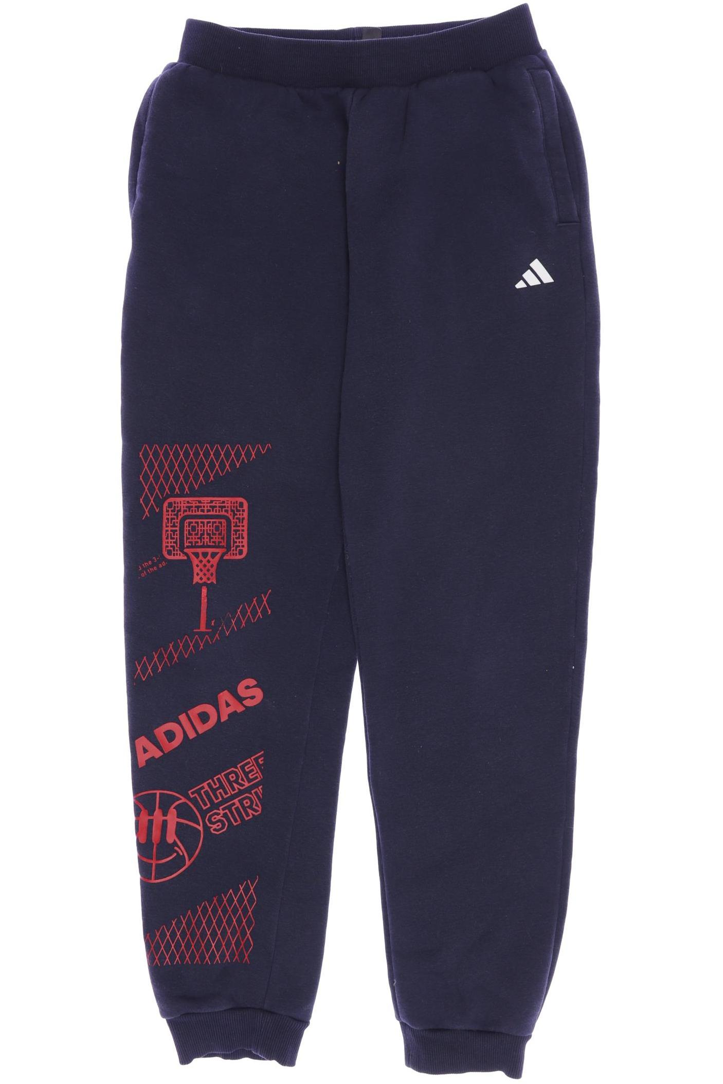 

adidas Herren Stoffhose, marineblau, Gr. 152