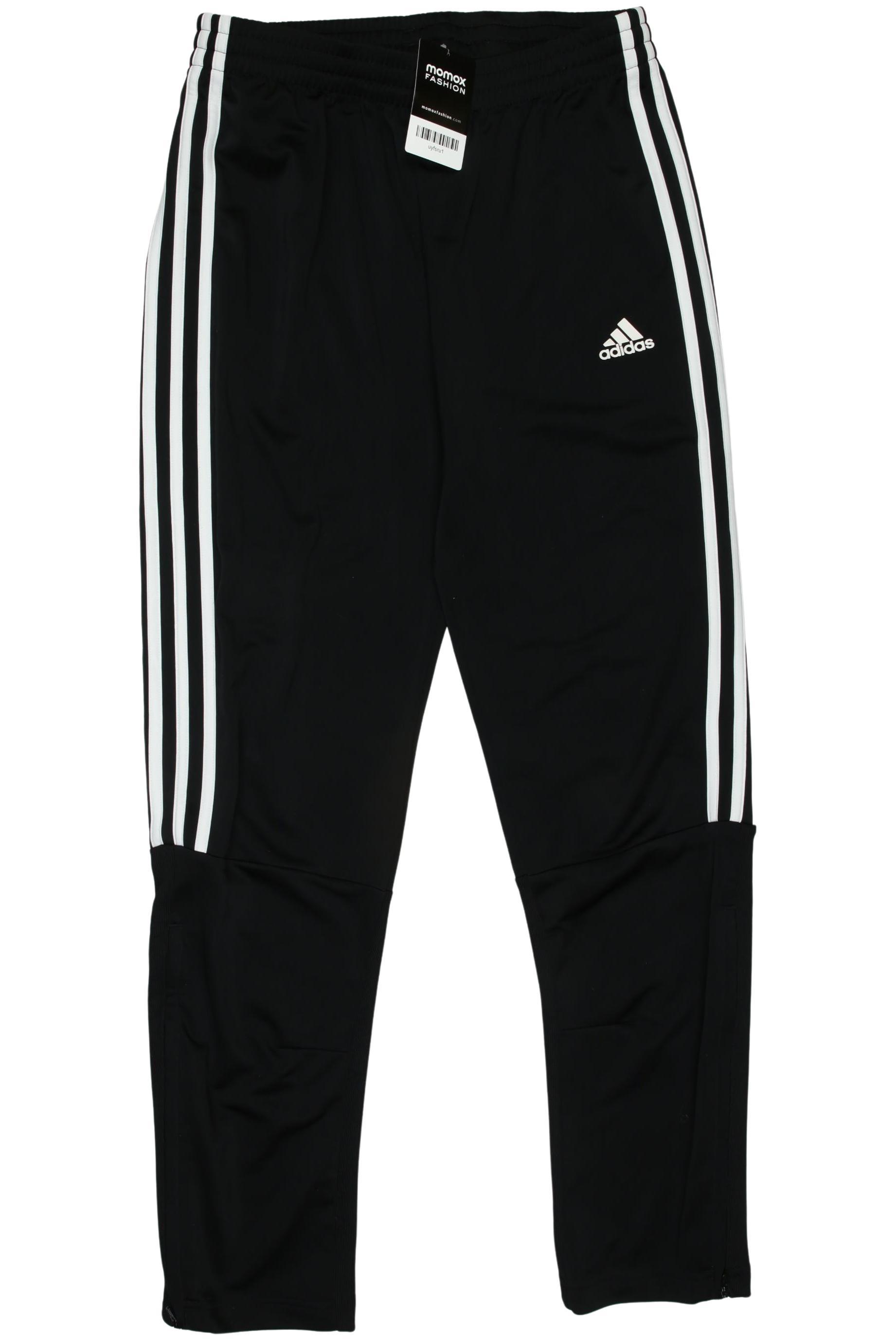

adidas Jungen Stoffhose, schwarz, Gr. 164