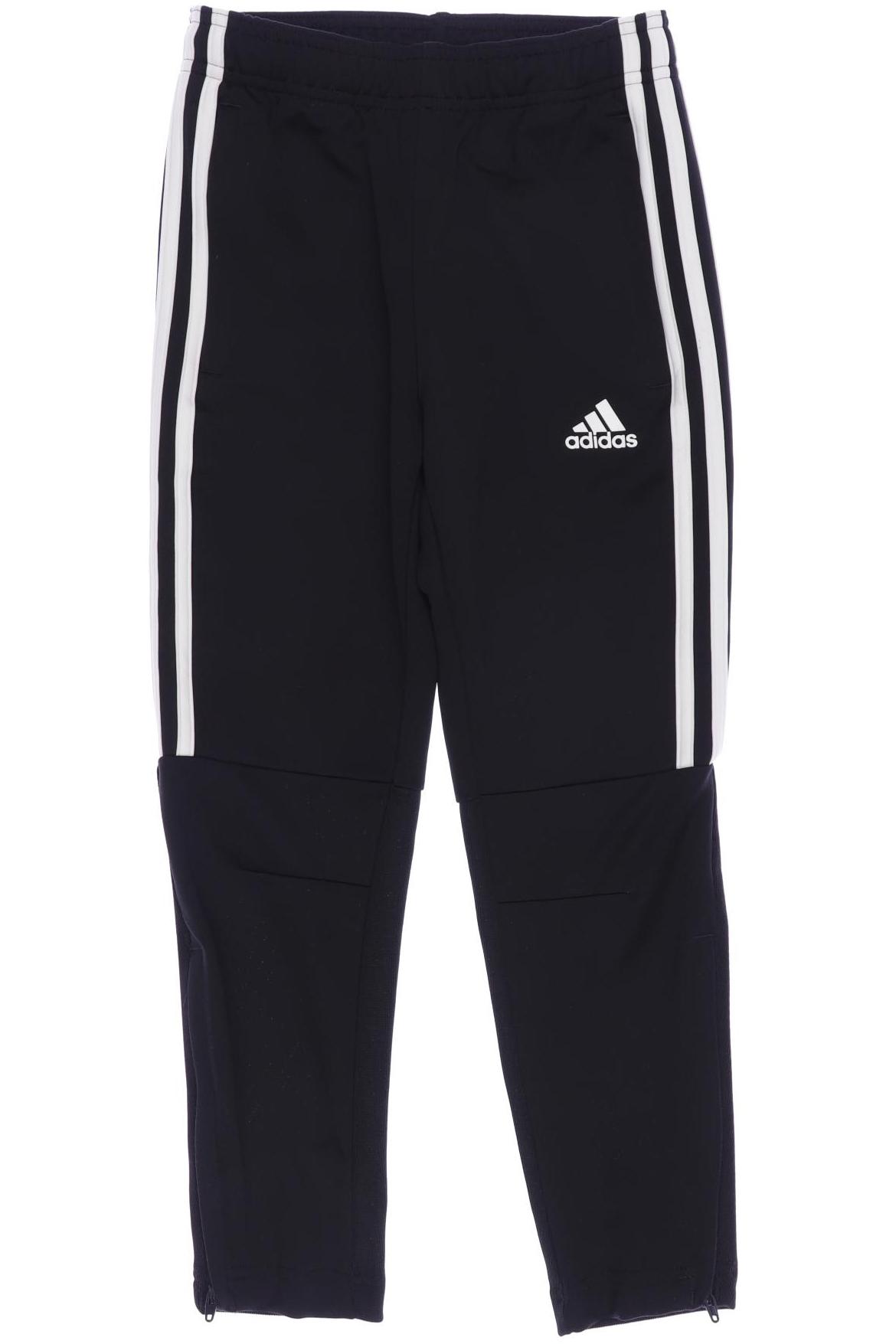 

adidas Herren Stoffhose, schwarz, Gr. 128