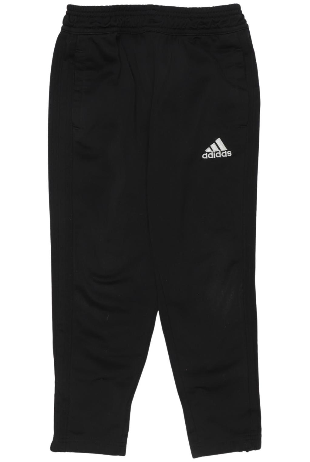 

adidas Jungen Stoffhose, schwarz, Gr. 116
