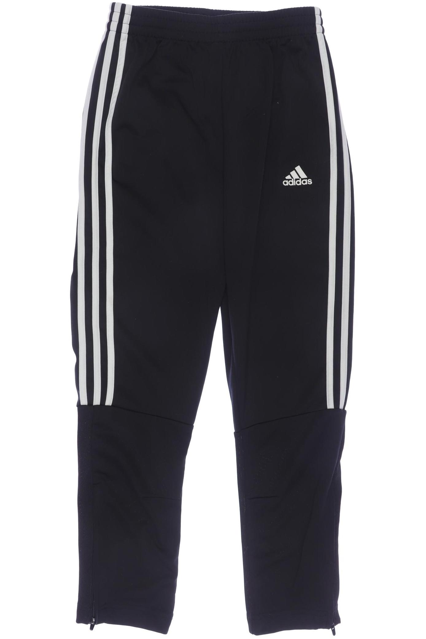 

adidas Herren Stoffhose, schwarz, Gr. 152