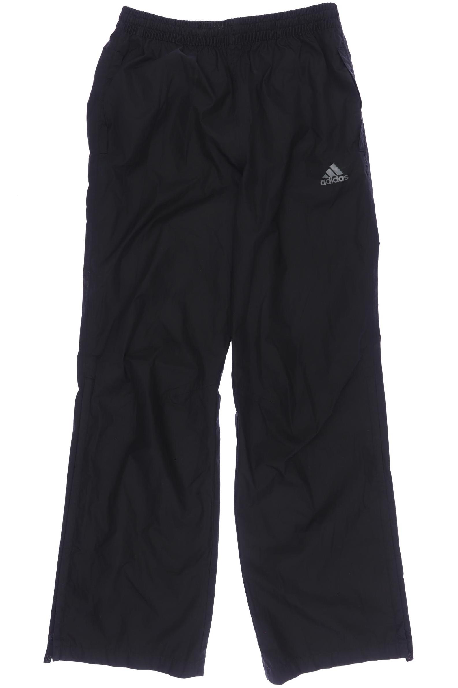 

adidas Herren Stoffhose, schwarz, Gr. 164